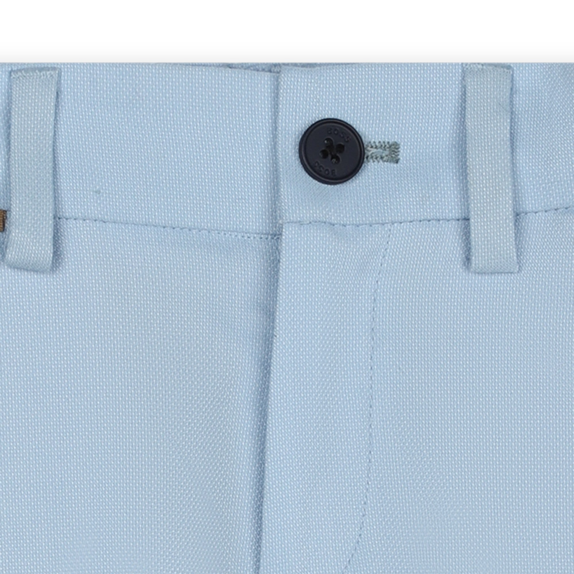 Ceremony Suit Trousers with Button Front Closure