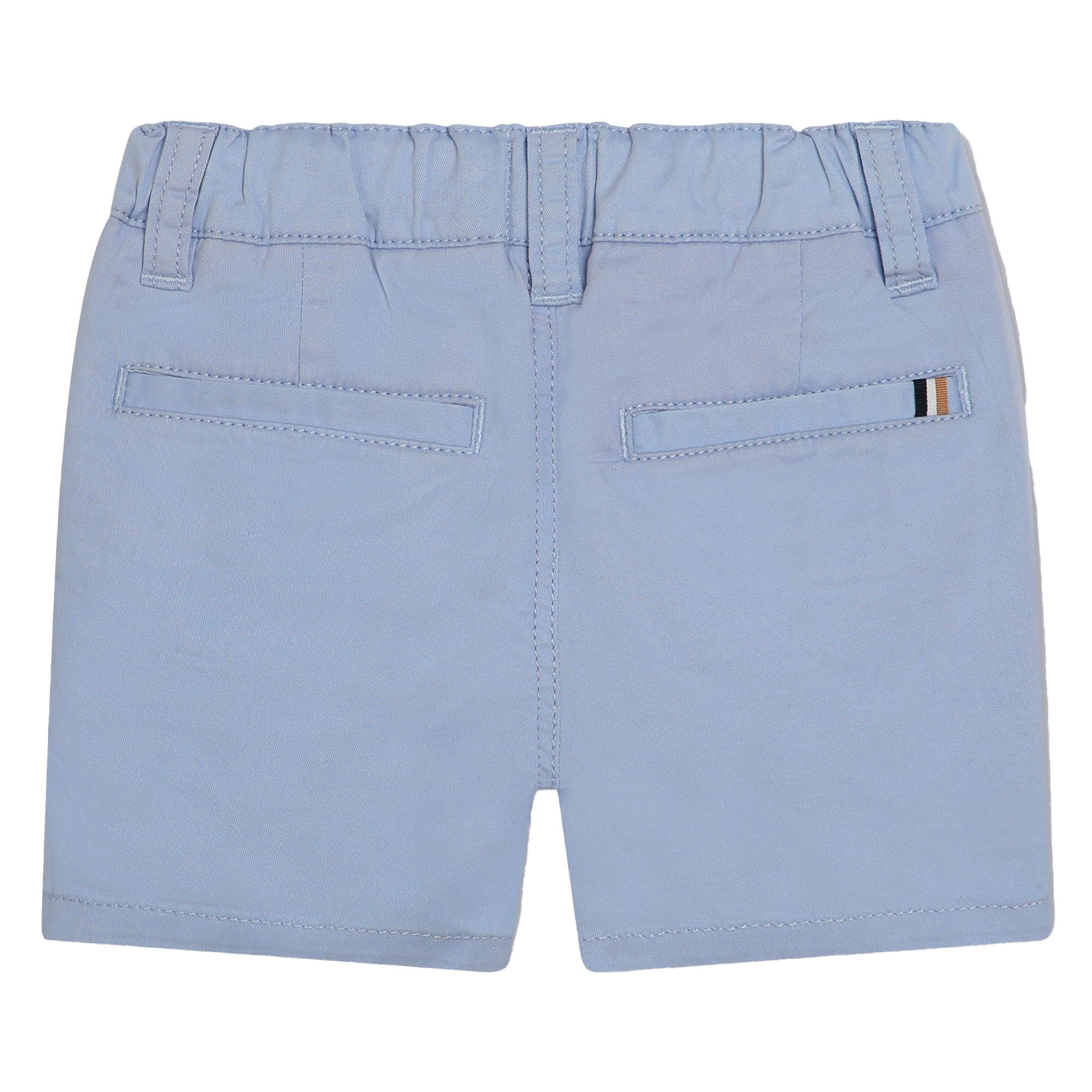 Cotton-Elastane Twill Bermuda Shorts