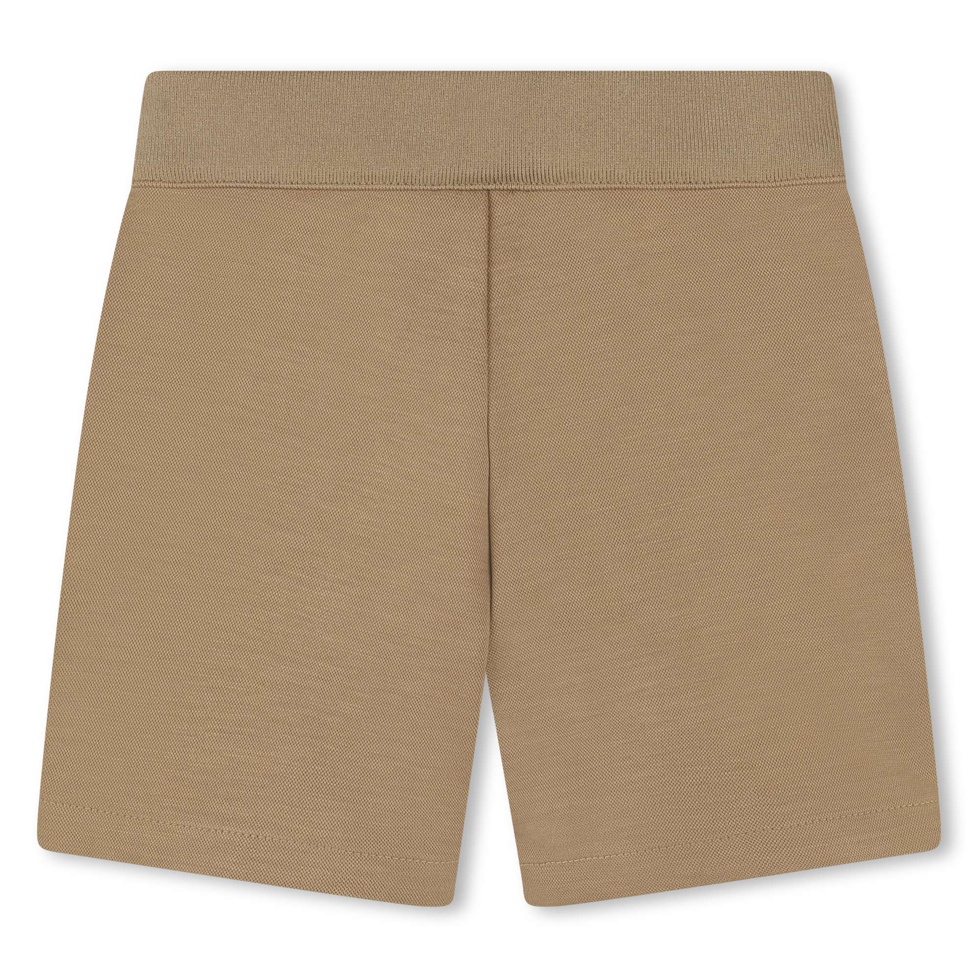 Chain-Weave Viscose Blend Bermuda Shorts