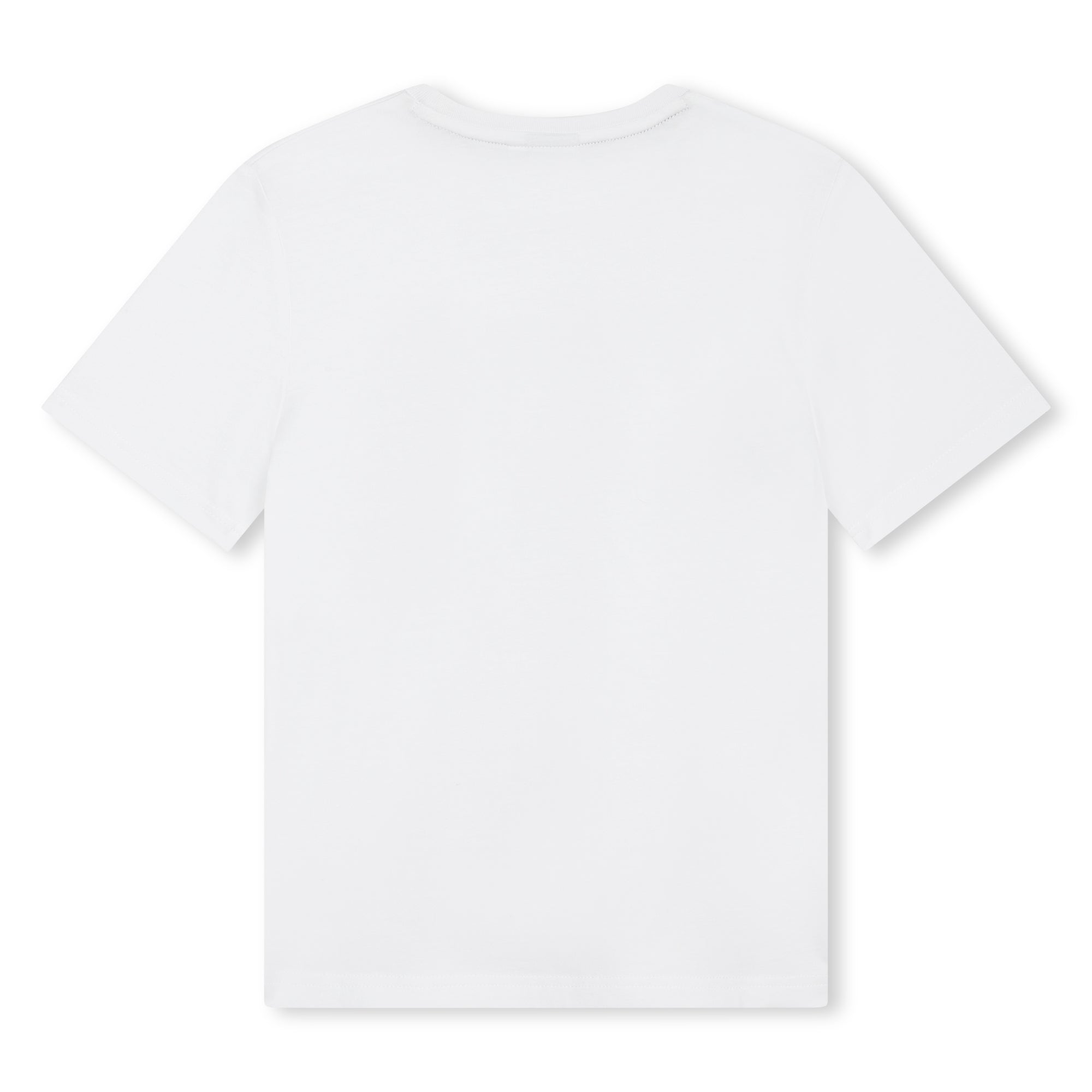 Cotton Embossed Logo Tee-Shirt