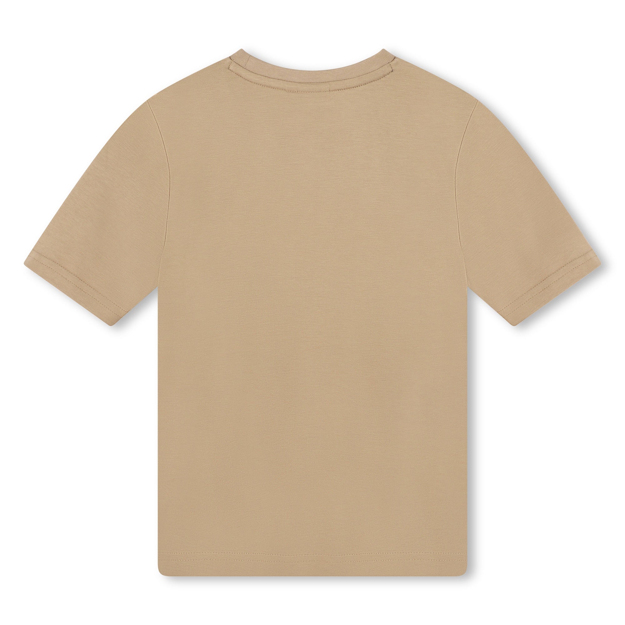 Cotton Embossed Logo Tee-Shirt