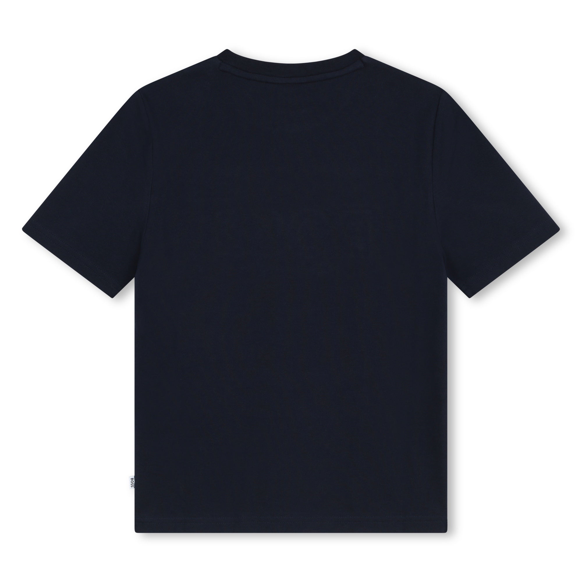 Short Sleeve Piqué Tee with Contrast Piping