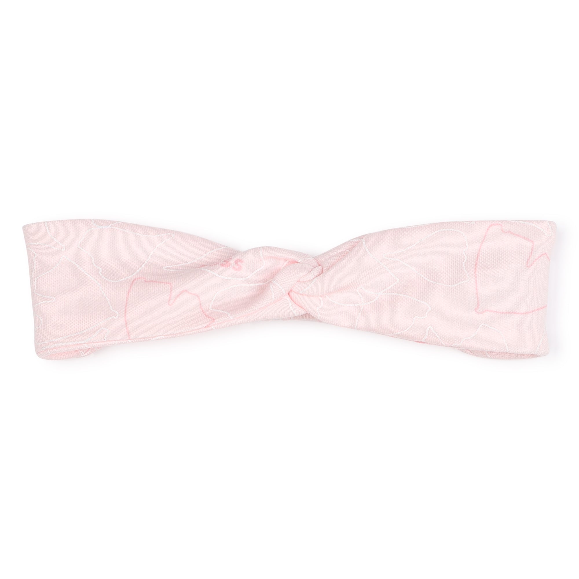 Pale Pink Pyjamas and Hat Set Hugo Boss