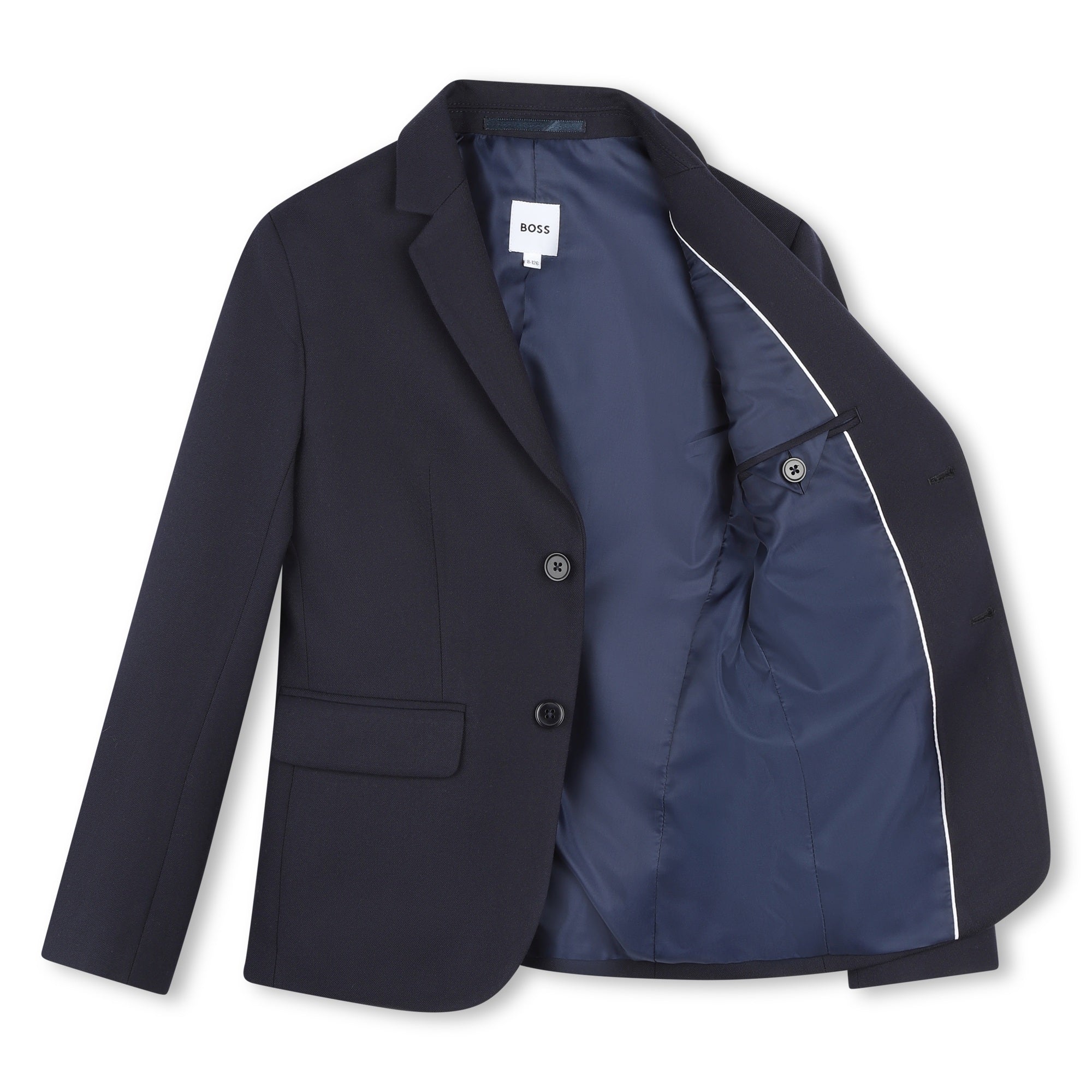 Navy Jacket and Trousers Set Hugo Boss
