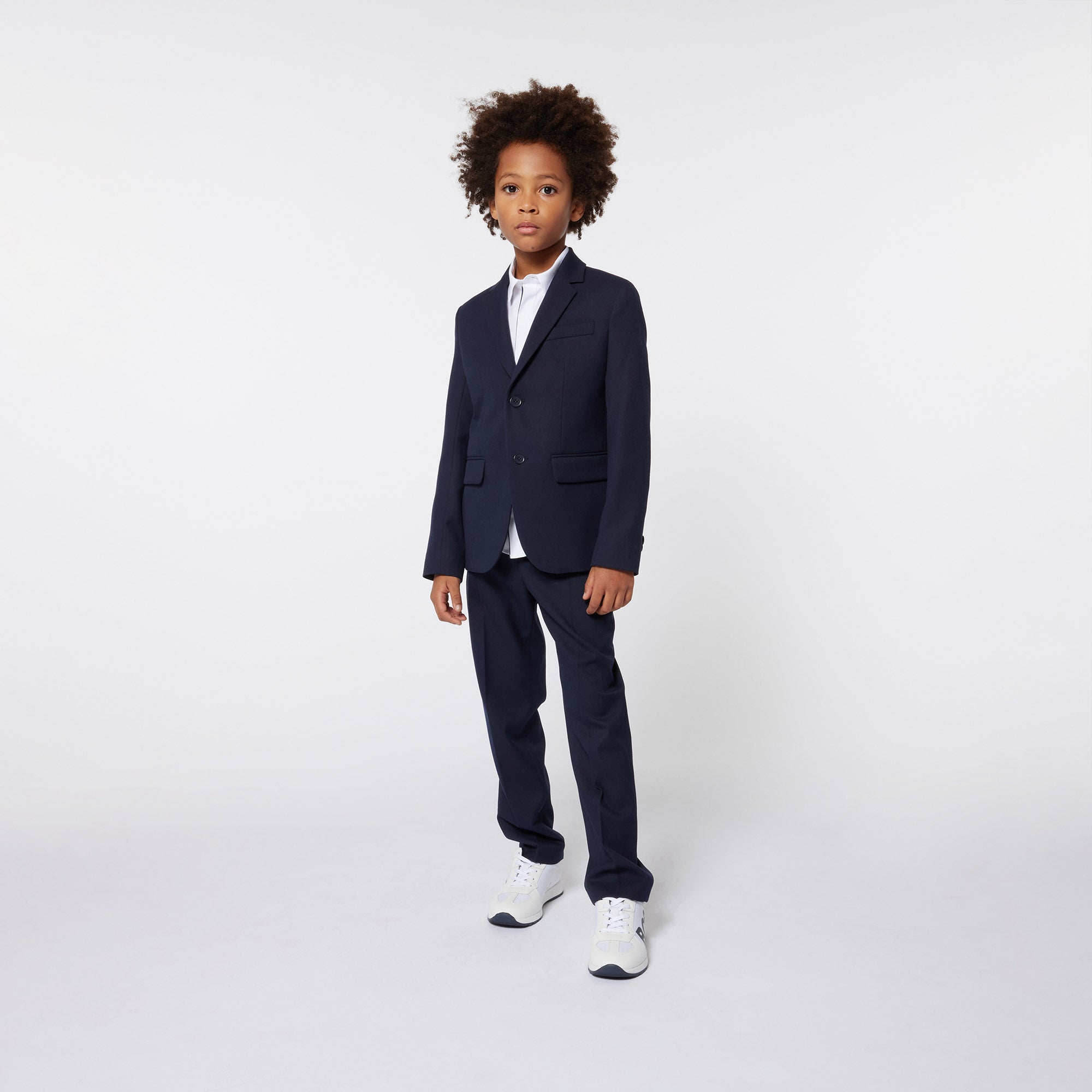 Navy Jacket and Trousers Set Hugo Boss