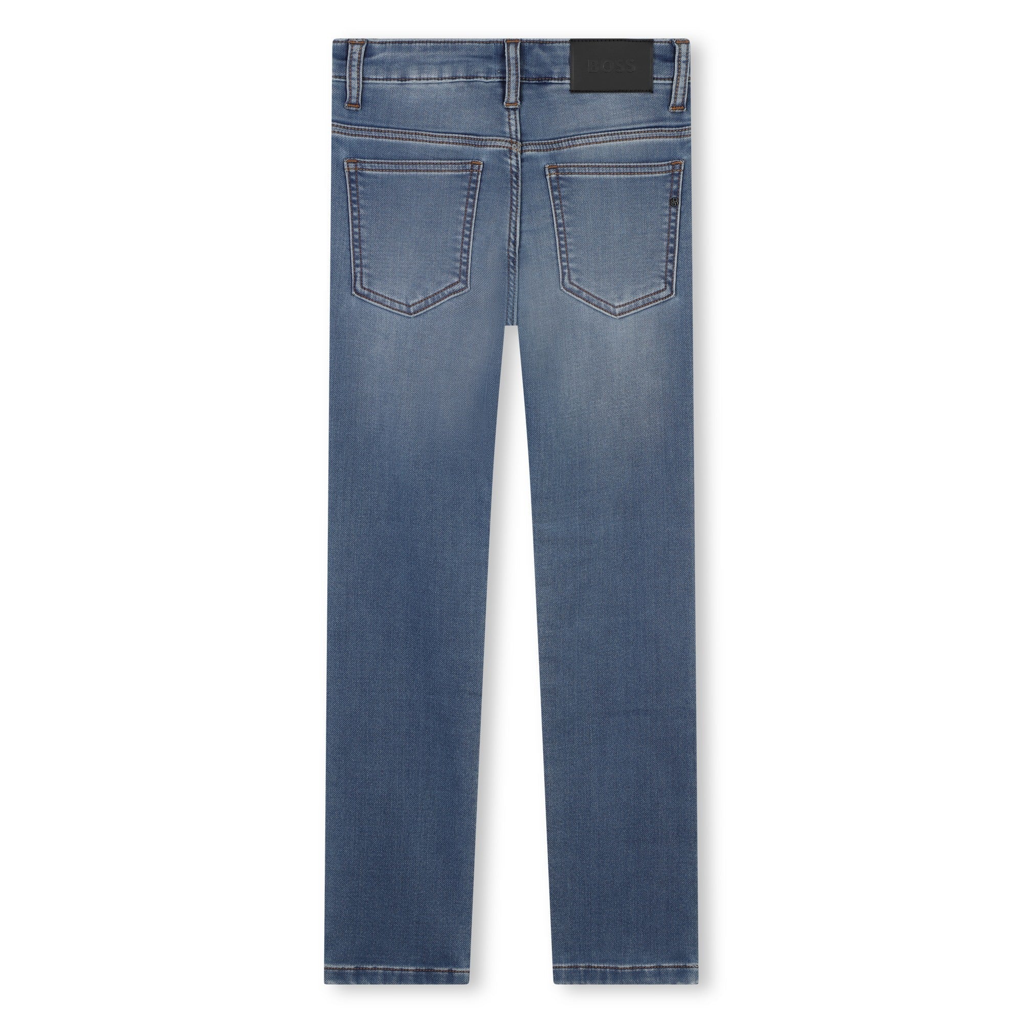 Slim Fit Double Stone Denim Trousers Hugo Boss