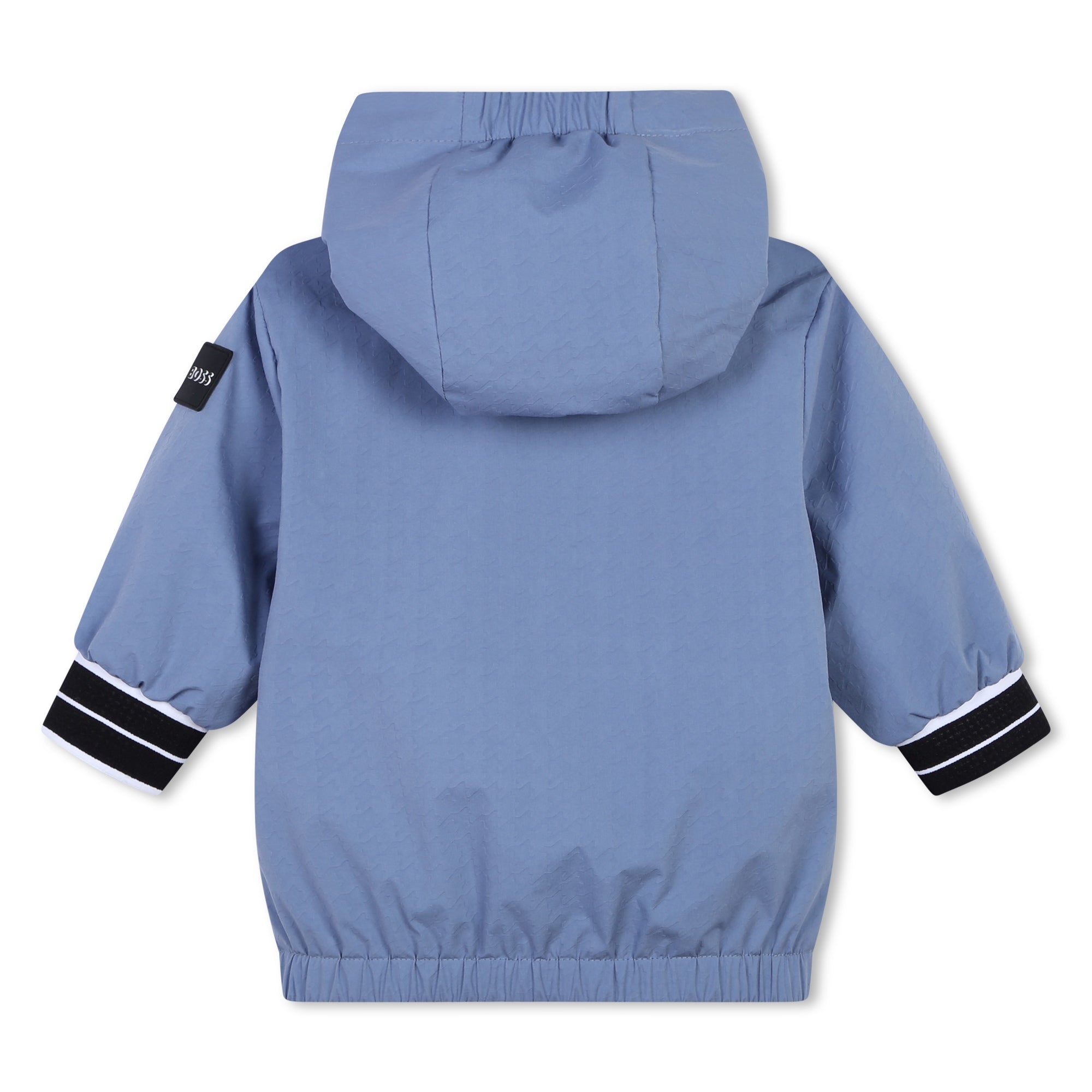 Medium Grey Hooded Windbreaker Hugo Boss