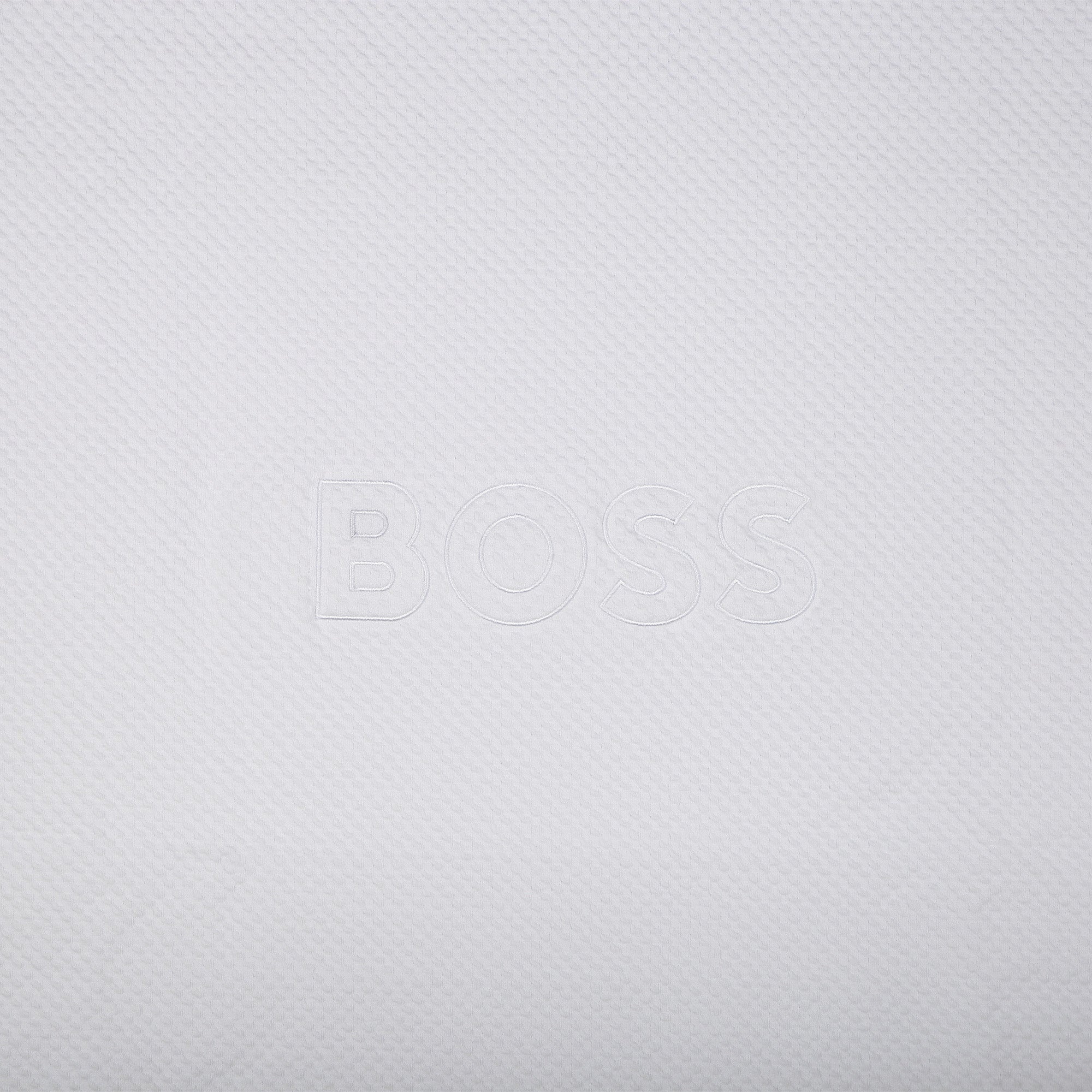 Organic Cotton Baby Blanket with Embroidered and Jacquard Details Hugo Boss