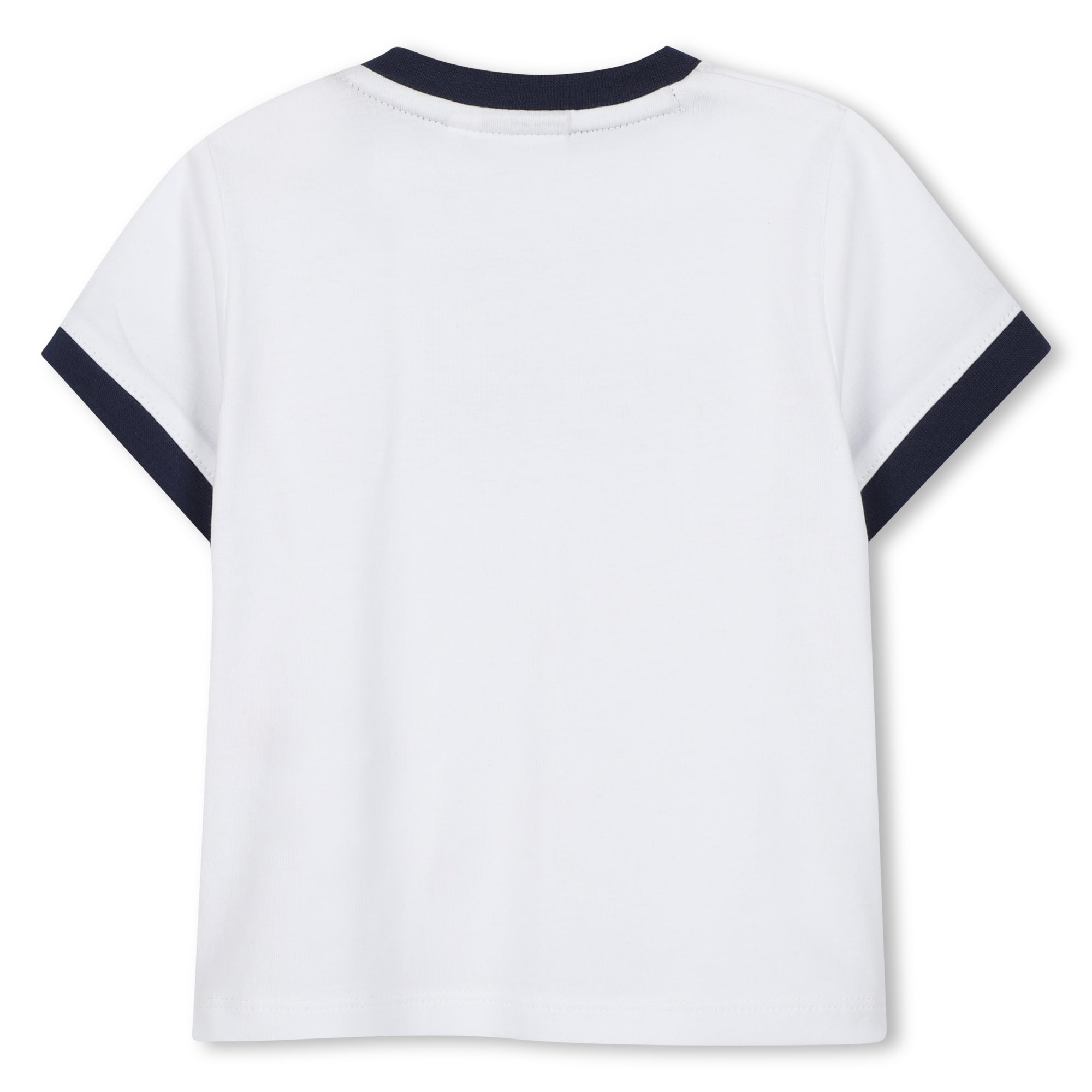 Short Sleeves T-Shirt with Shoulder Snap Fastening Hugo Boss