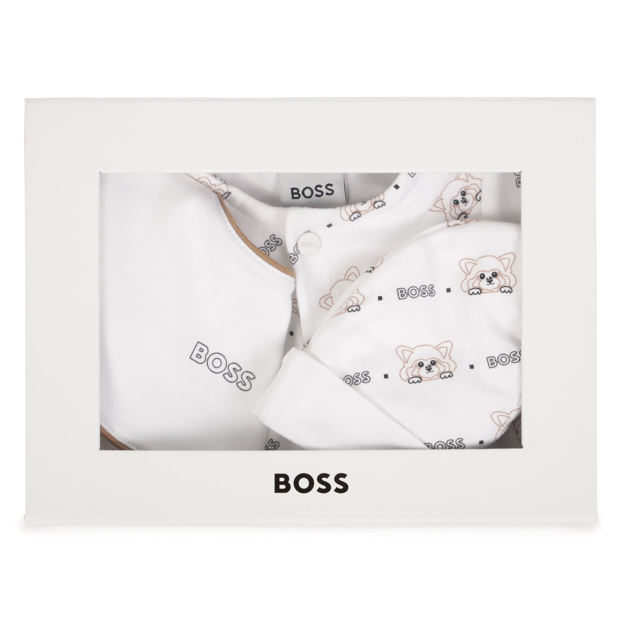 Baby Sleepsuit, Hat & Bib Set