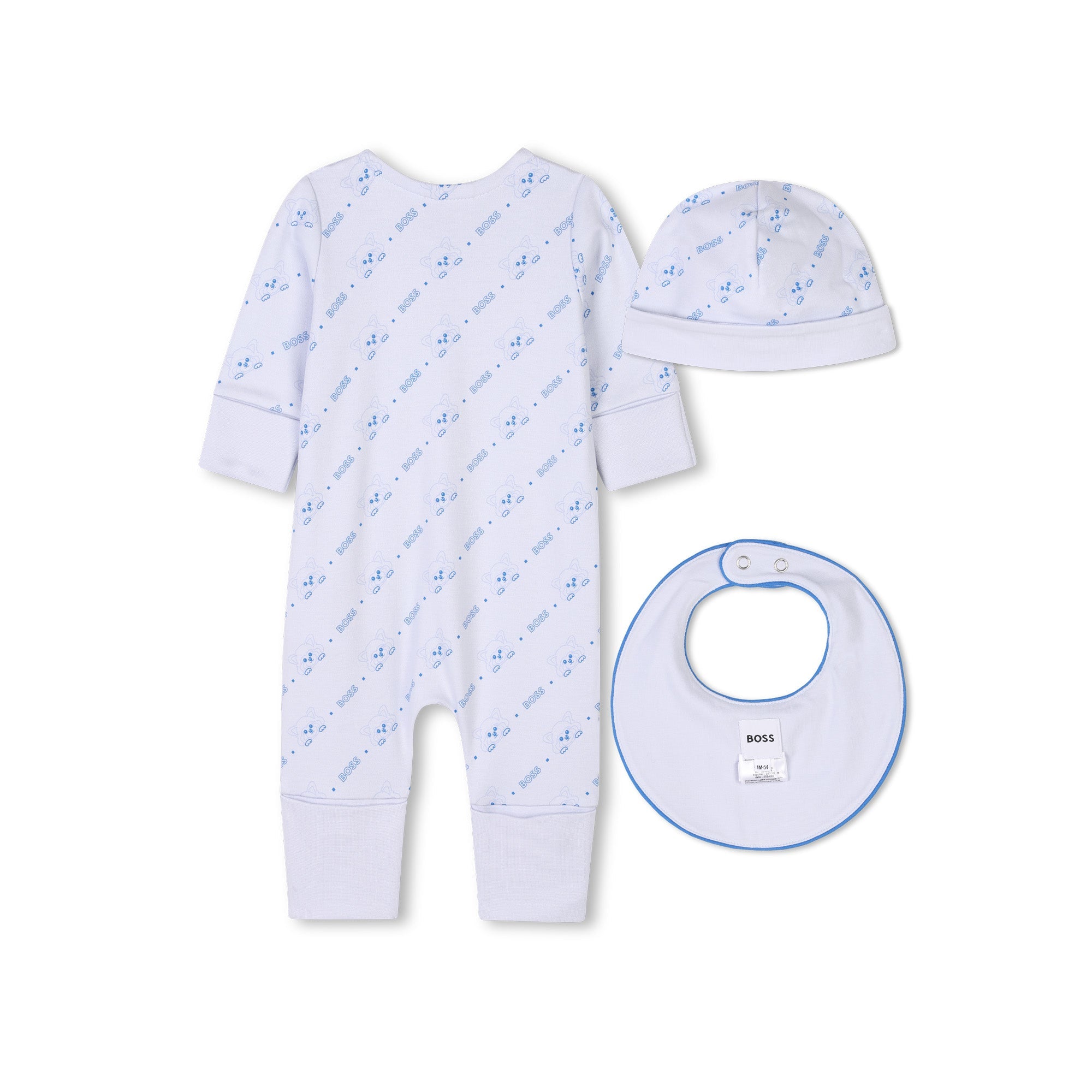 Newborn Pyjama & Bib Set Hugo Boss
