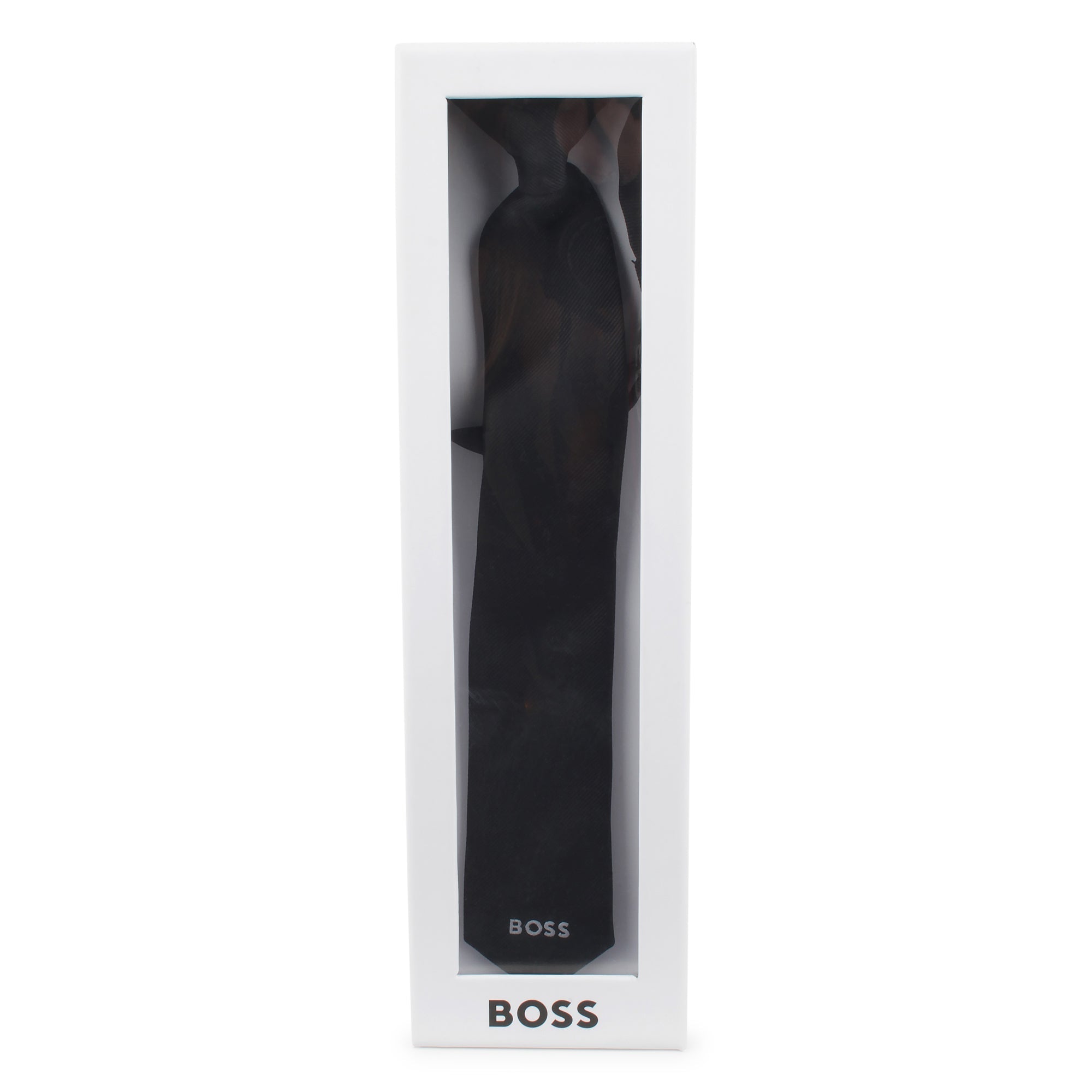 Kids Adjustable Tie with Jacquard Design Hugo Boss