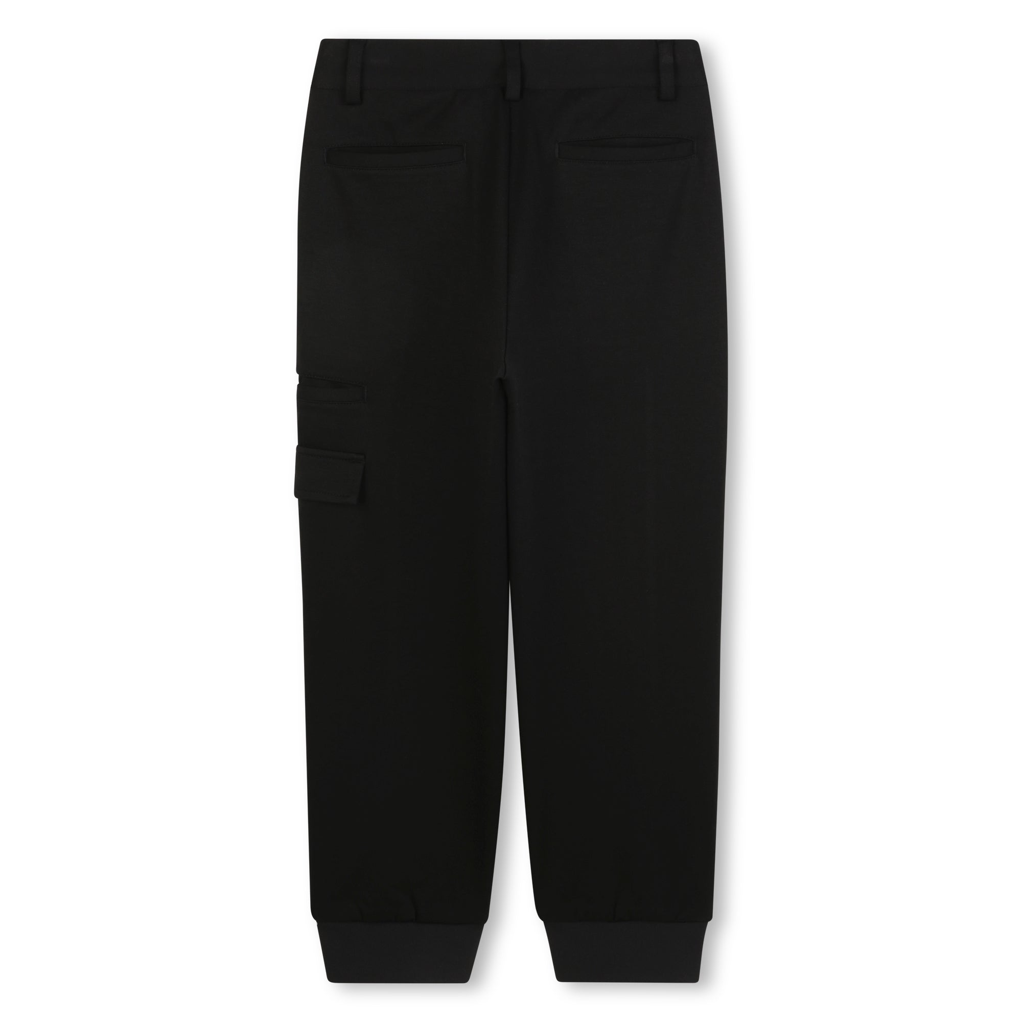Cargo Trousers with Ribbed Cuffs for Boys