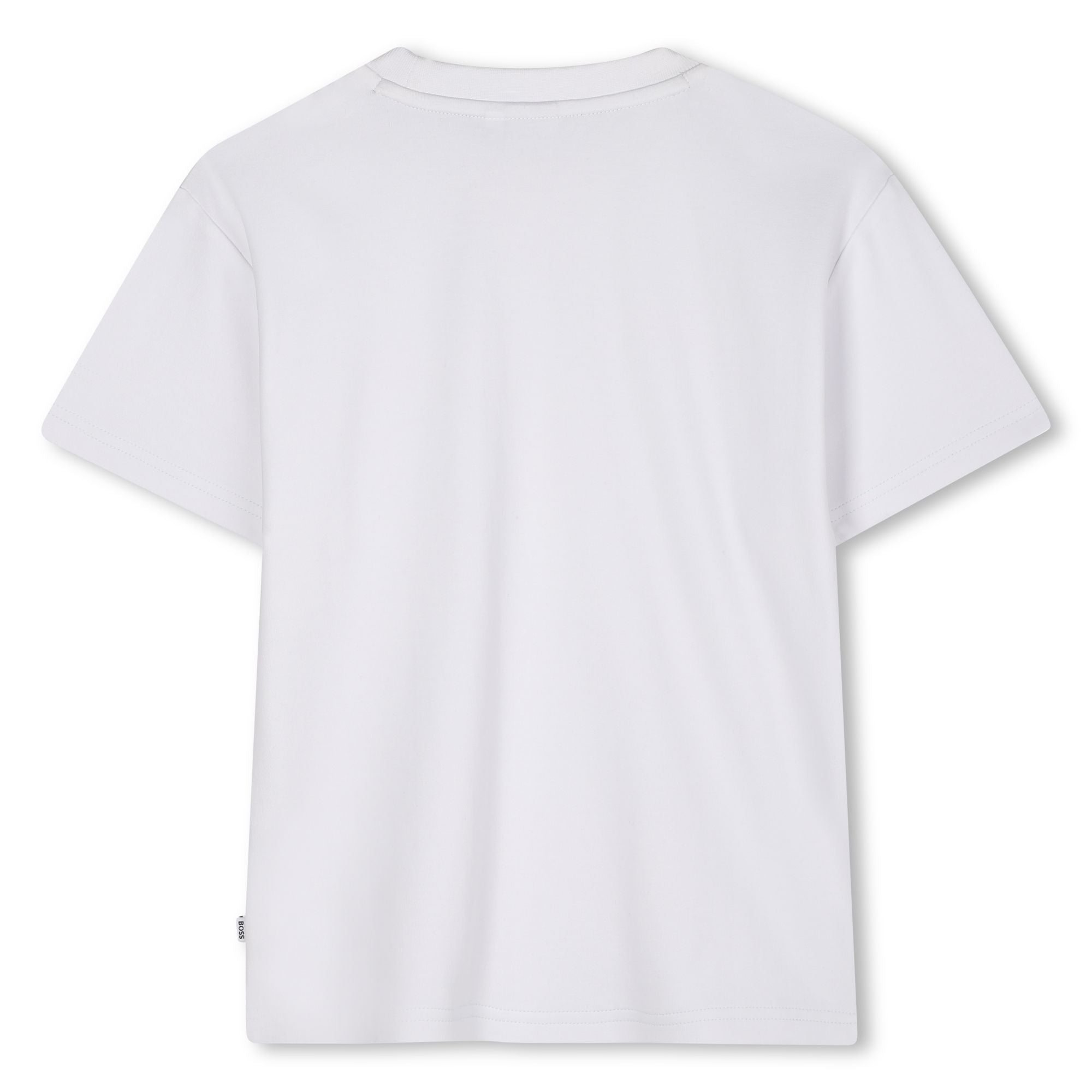Cotton Interlock Short Sleeve T-Shirt with Embroidered Pocket Detail