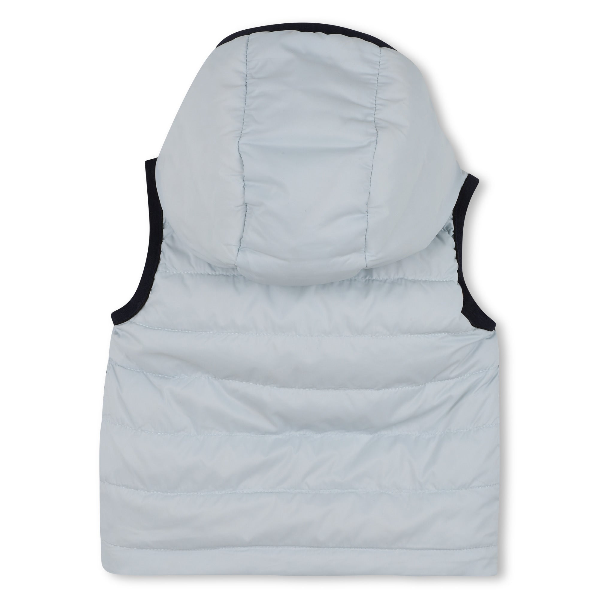 Reversible Quilted Hooded Gilet for Boys Hugo Boss