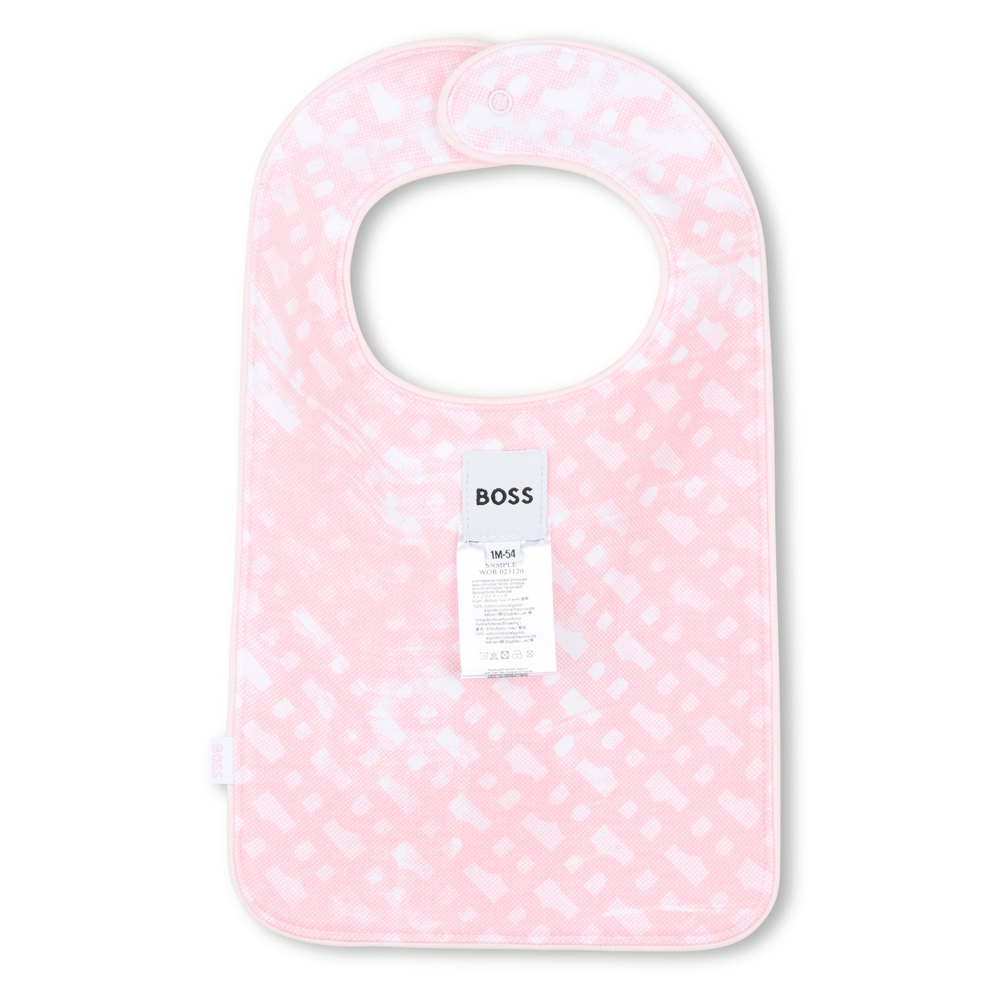 Baby Sleepsuit and Hat Set in Soft Pink