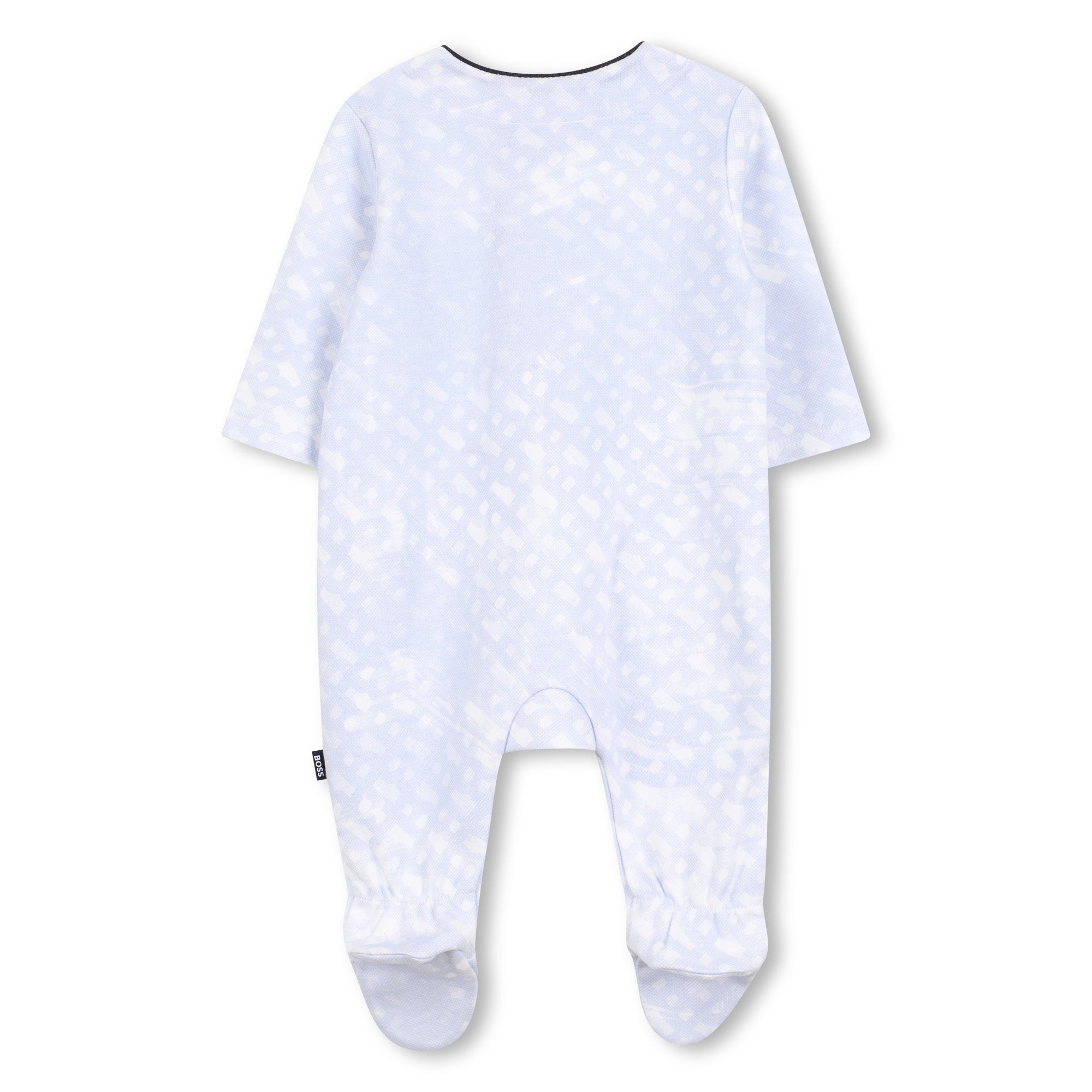 Baby Gift Set with Sleepsuit, Hats and Bib, Light Blue