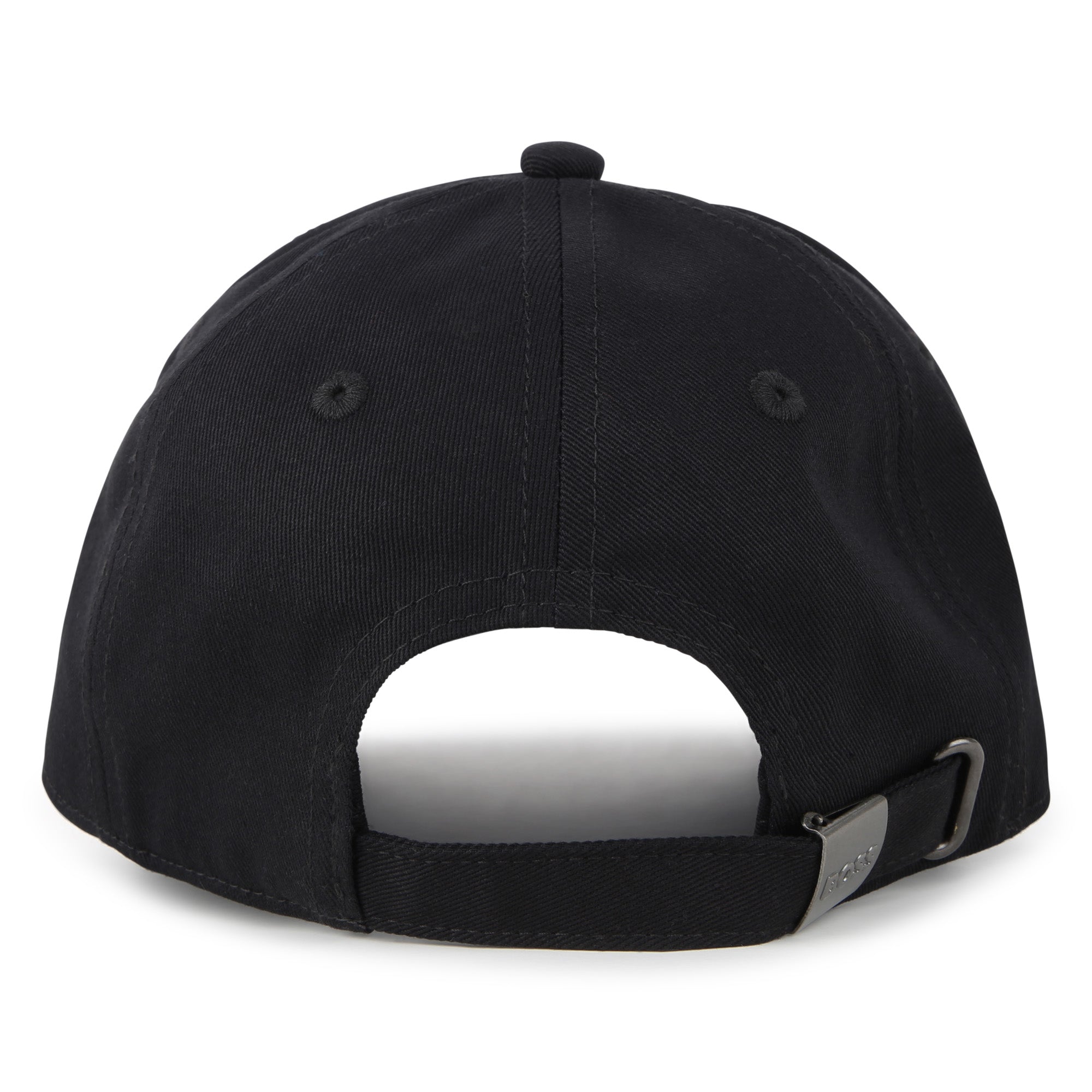 Twill Cap with Branded Embroidery and Adjustable Metal Buckle
