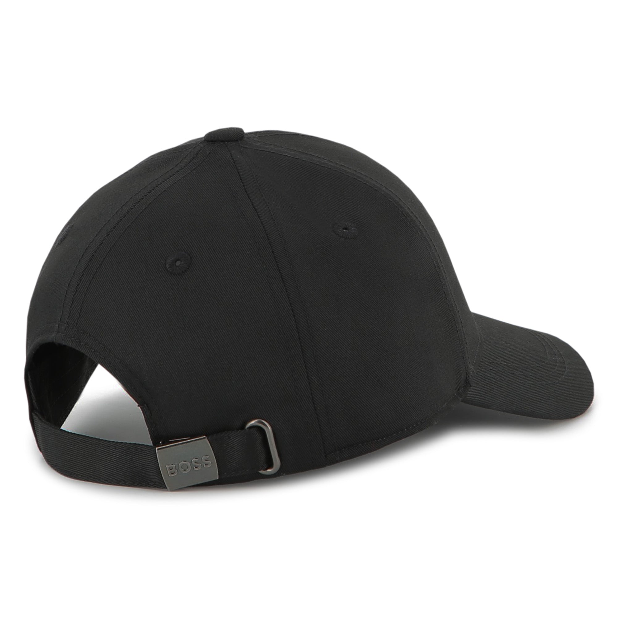 Twill Cap with Branded Embroidery and Adjustable Metal Buckle
