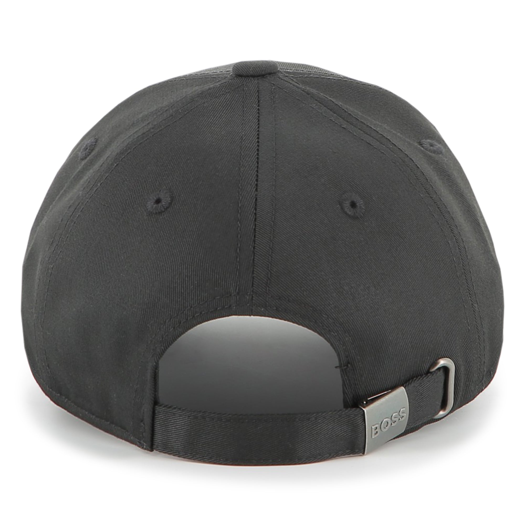 Twill Cap with Branded Embroidery and Adjustable Metal Buckle