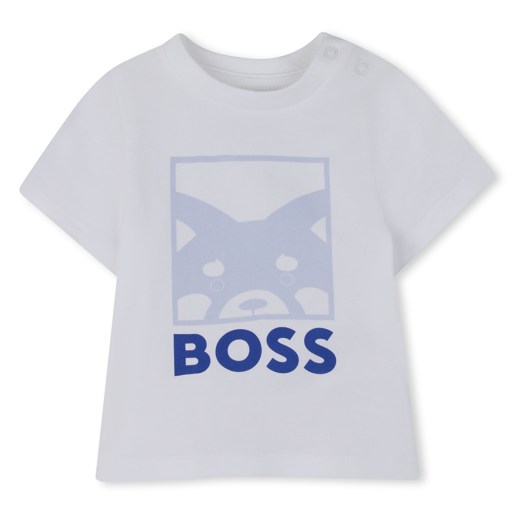 Baby Boy Three-Piece Cardigan, T-Shirt and Trousers Gift Set Hugo Boss