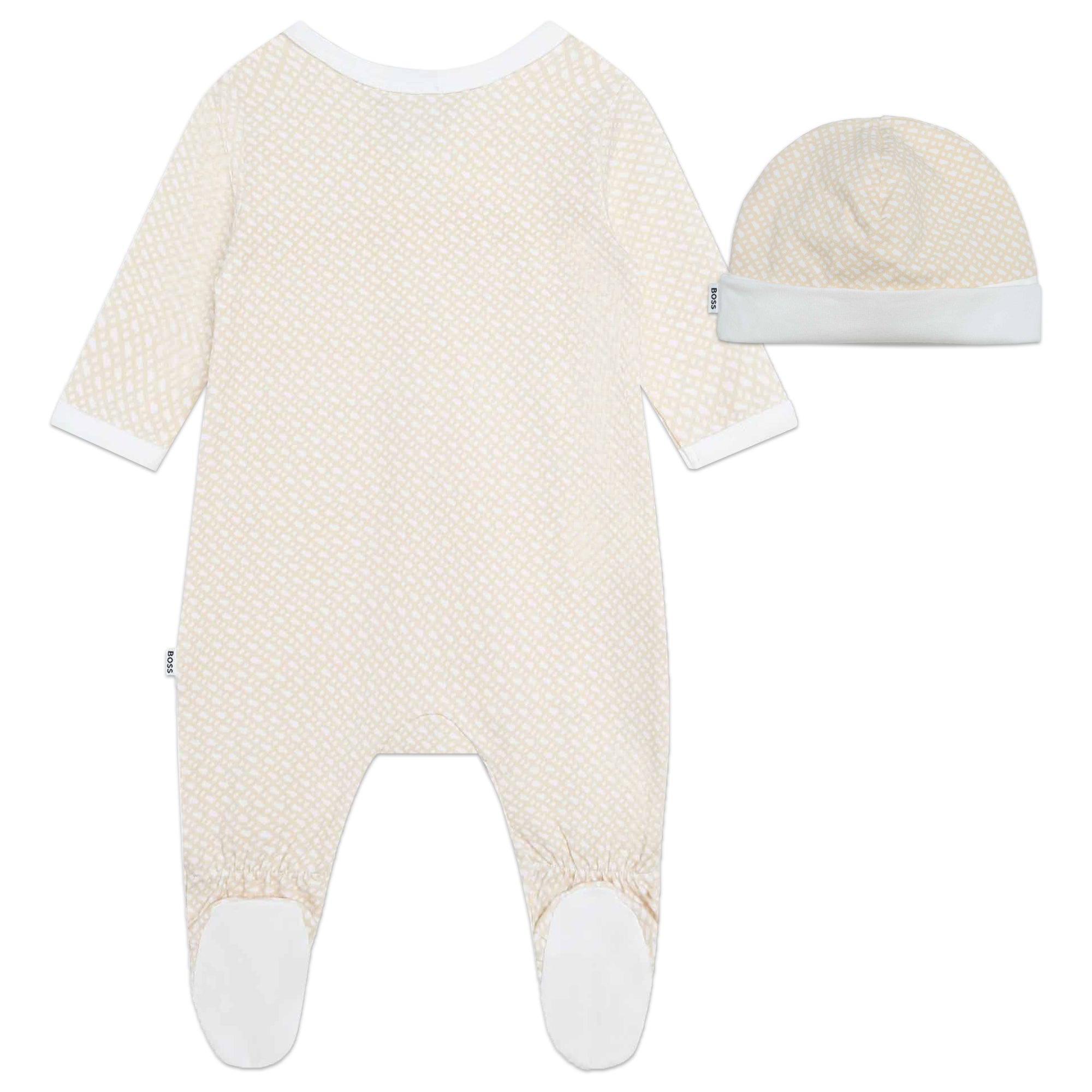 Organic Cotton Pyjamas & Hat Set Hugo Boss