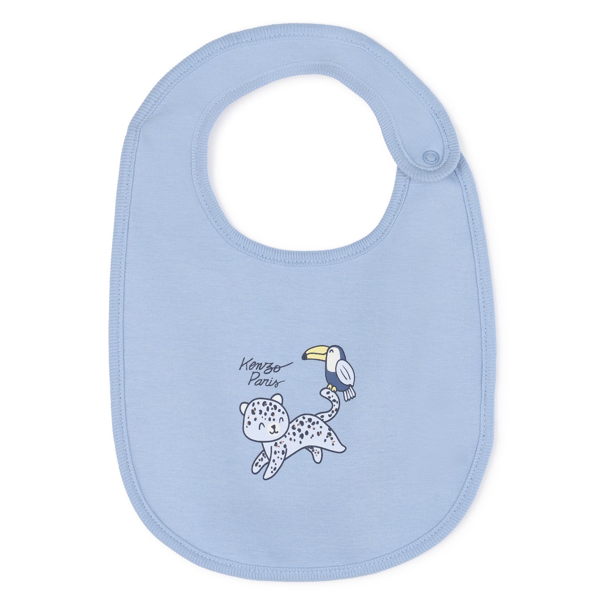 Allover Print Pyjamas, Bib & Beanie Set