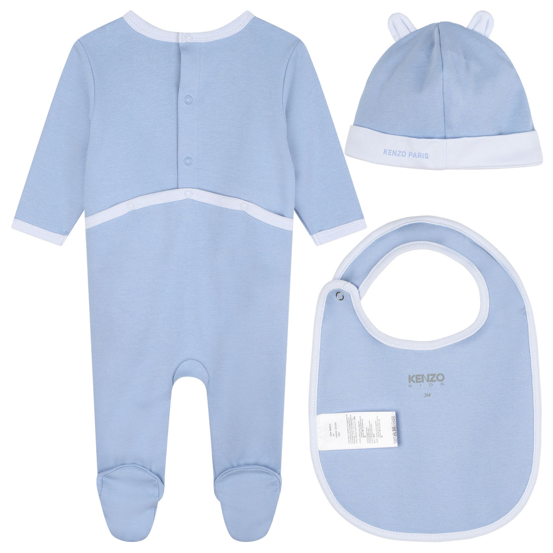 Jumpsuit Bib & Hat Set