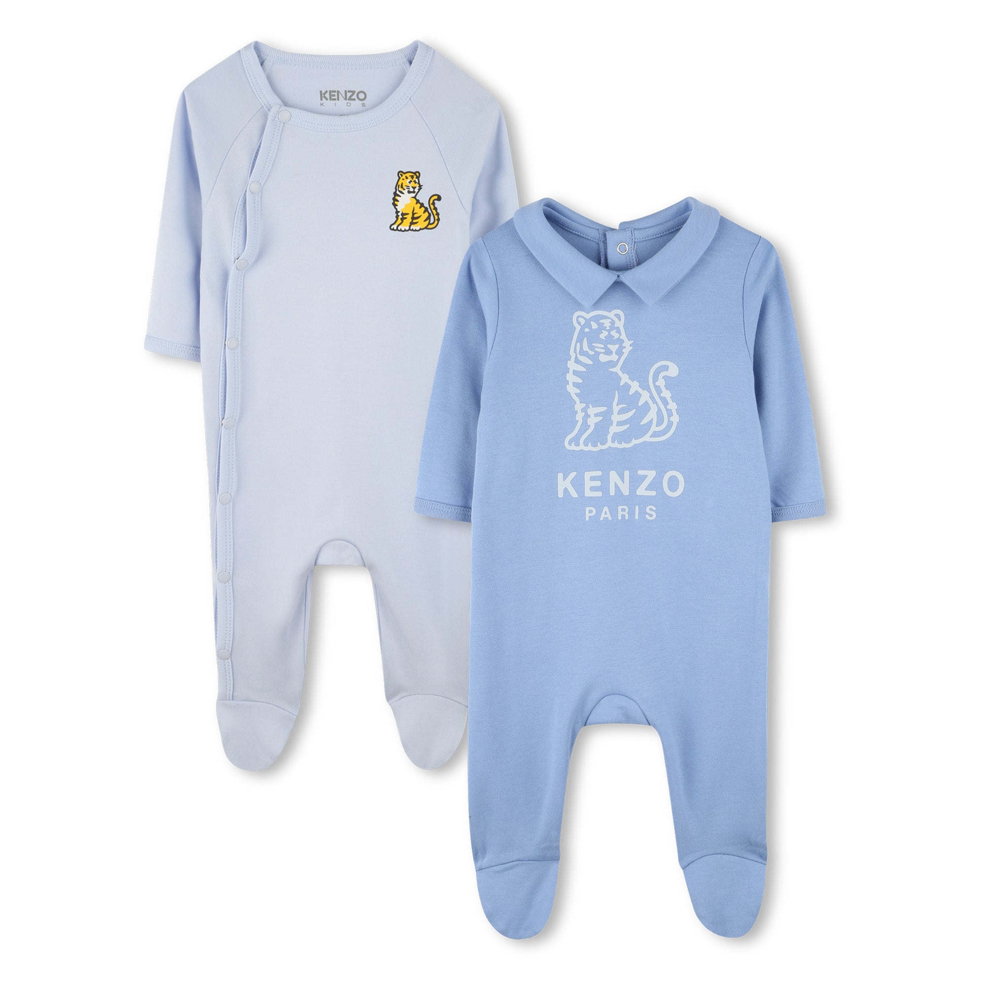 Set of Two Baby Sleepsuits