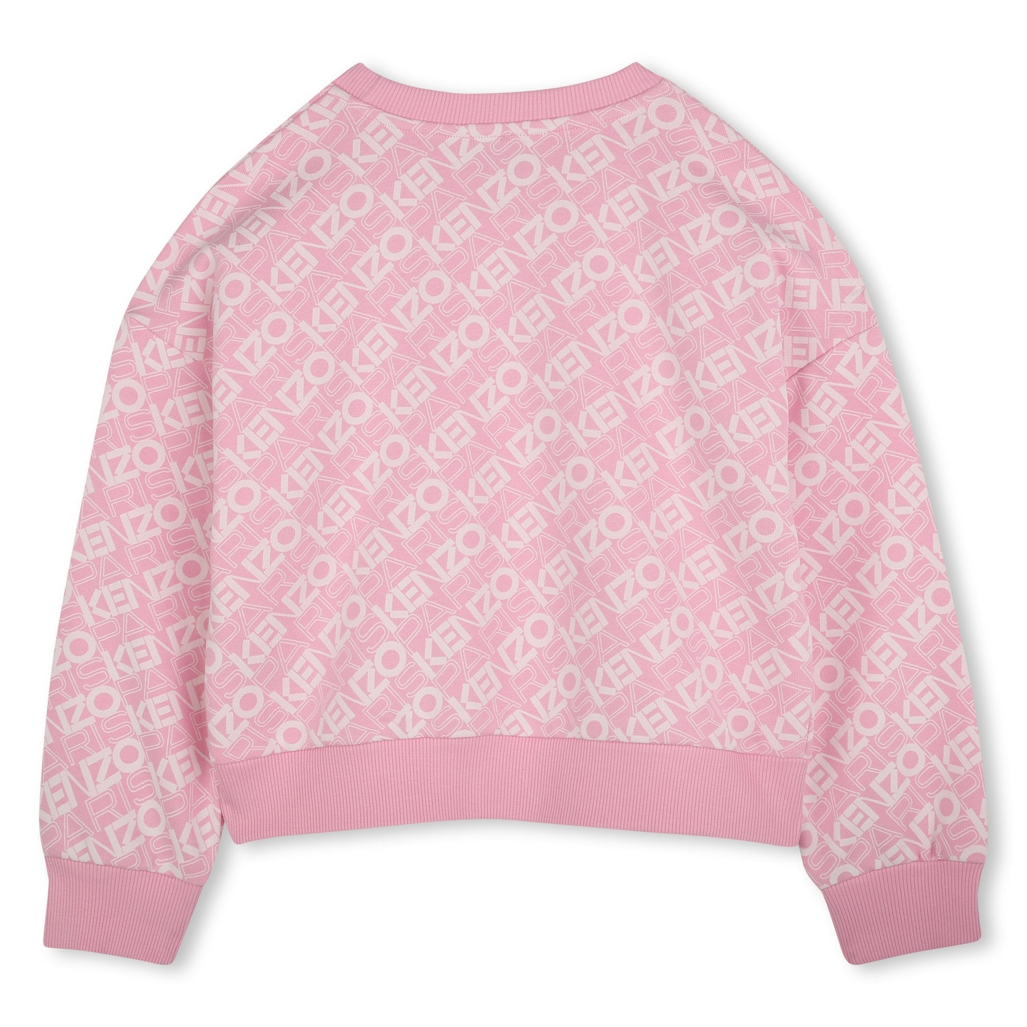 Monogram Print Sweatshirt Kenzo