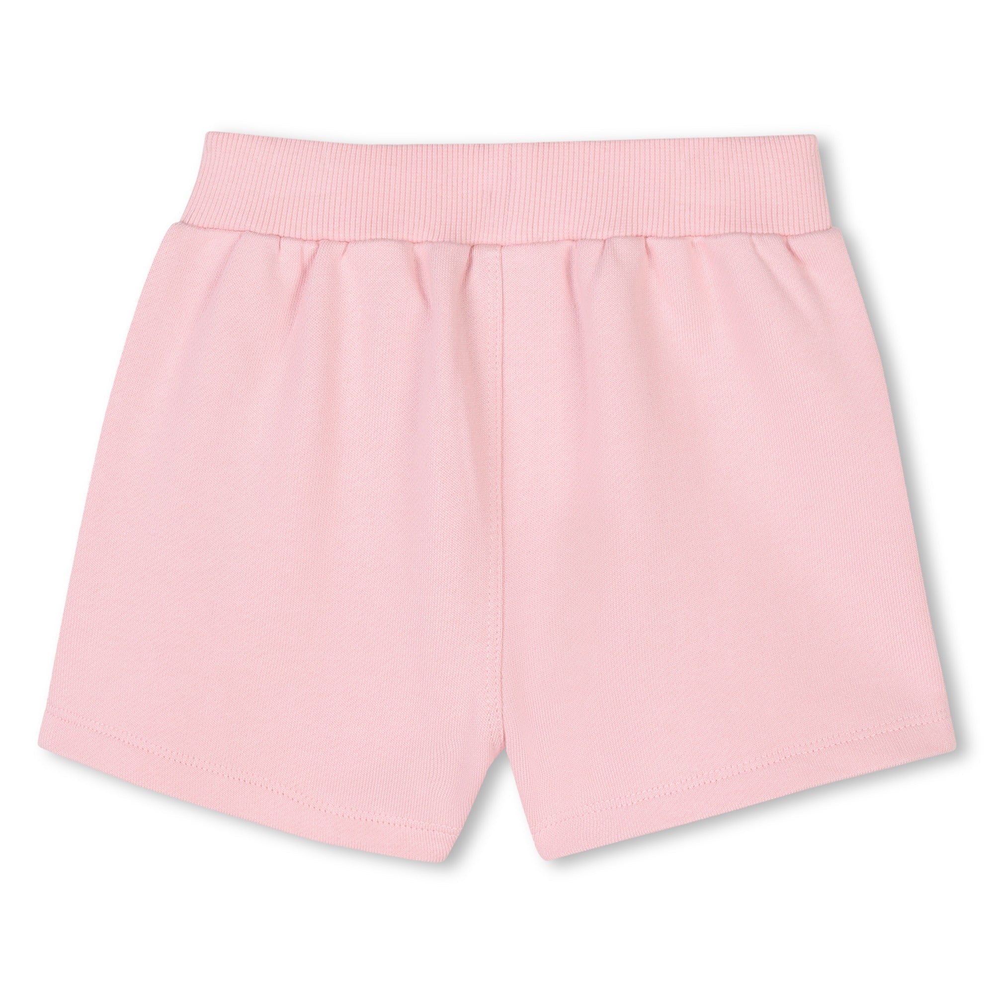 Ribbed-Waist Cotton Shorts Kenzo