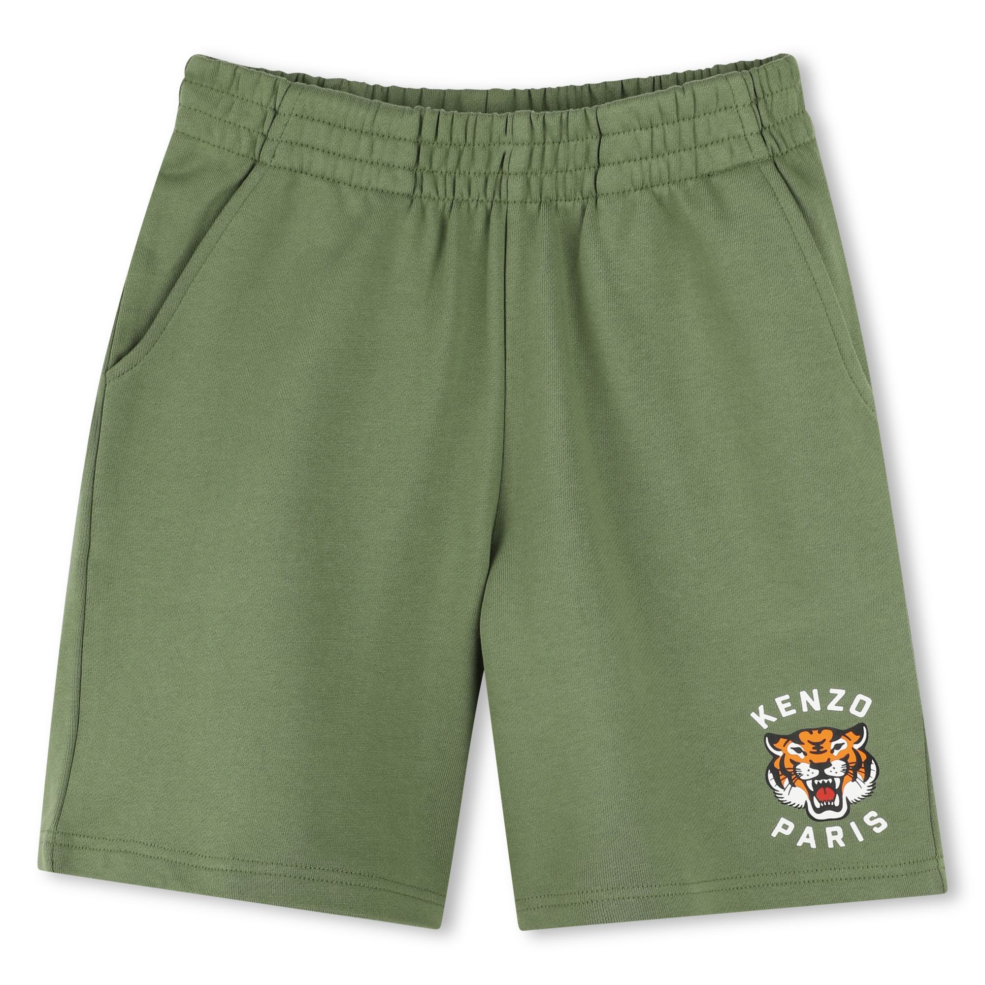 Bermuda Shorts with Iconic Tiger Logo Kenzo
