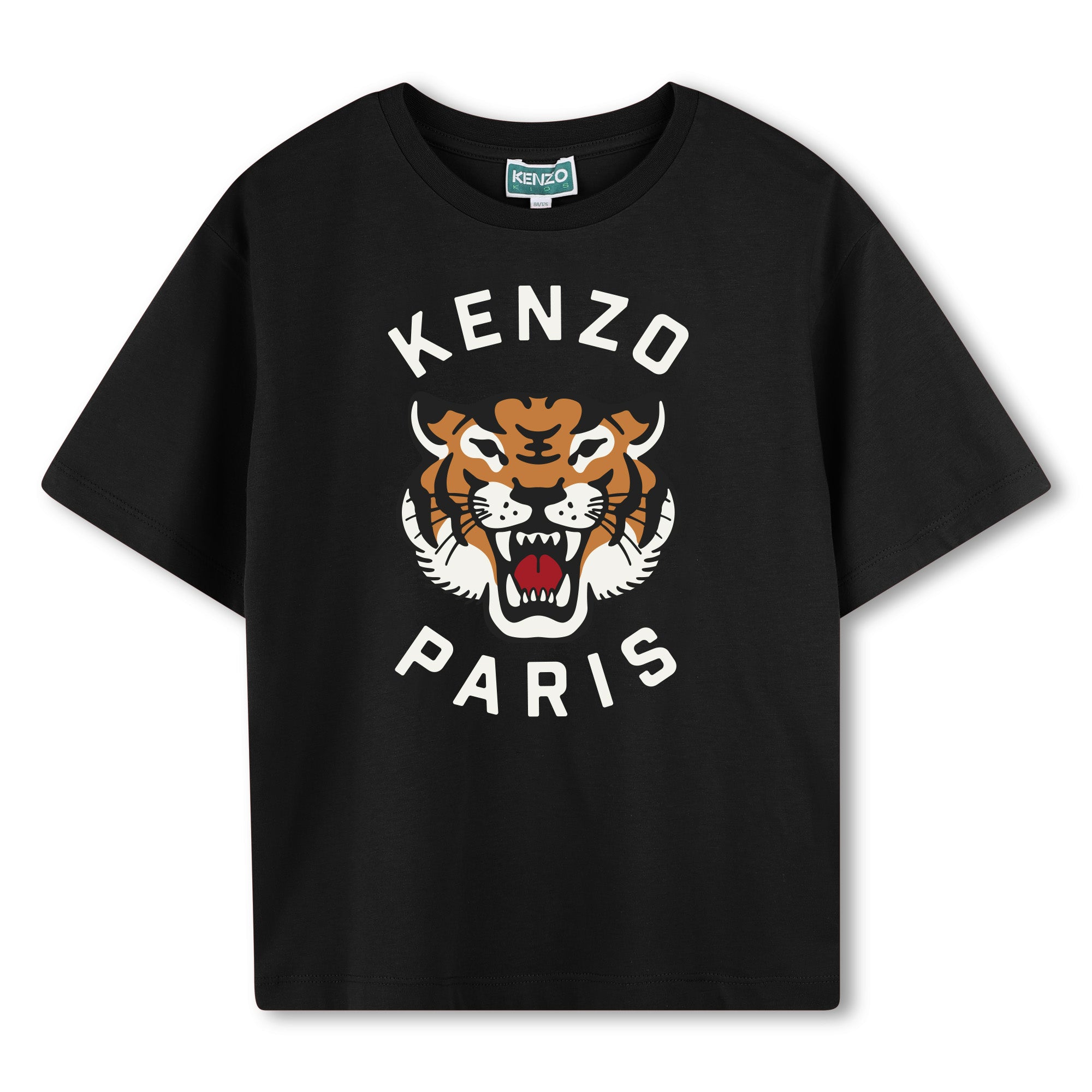 Kenzo Tiger Short-Sleeve T-Shirt for Kids