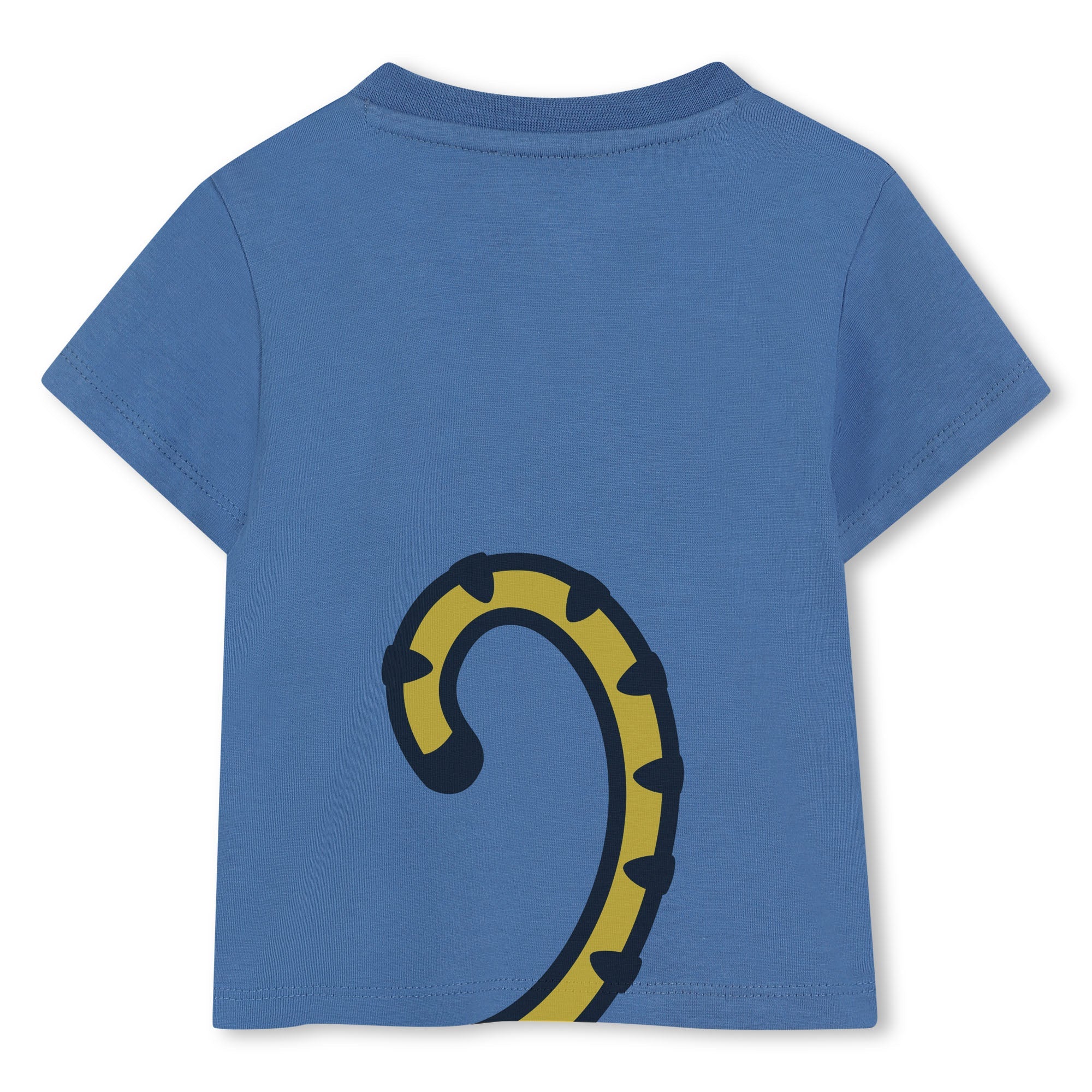 Kids Jersey T-Shirt with Tiger Print Kenzo