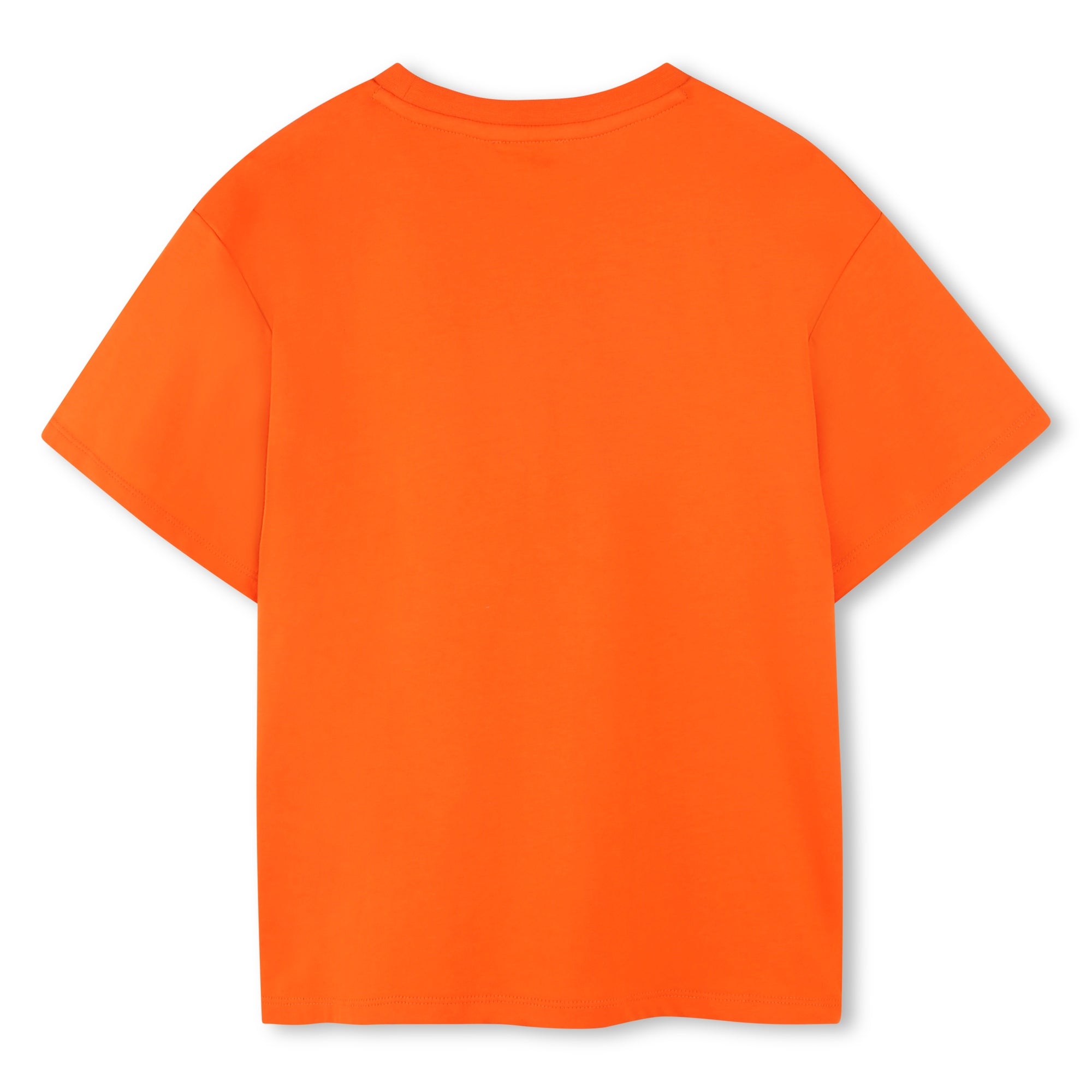 Short Sleeve Tiger Logo T-Shirt, Orange Kenzo
