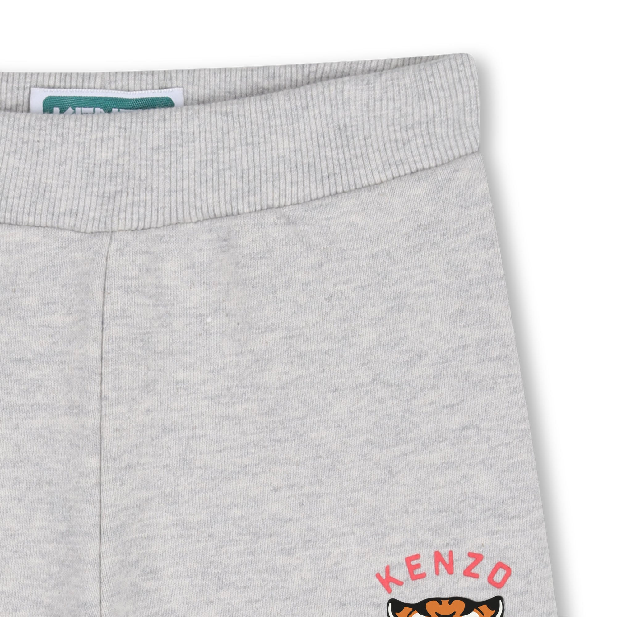 T-Shirt & Bermuda Shorts Set in Heather Grey Kenzo