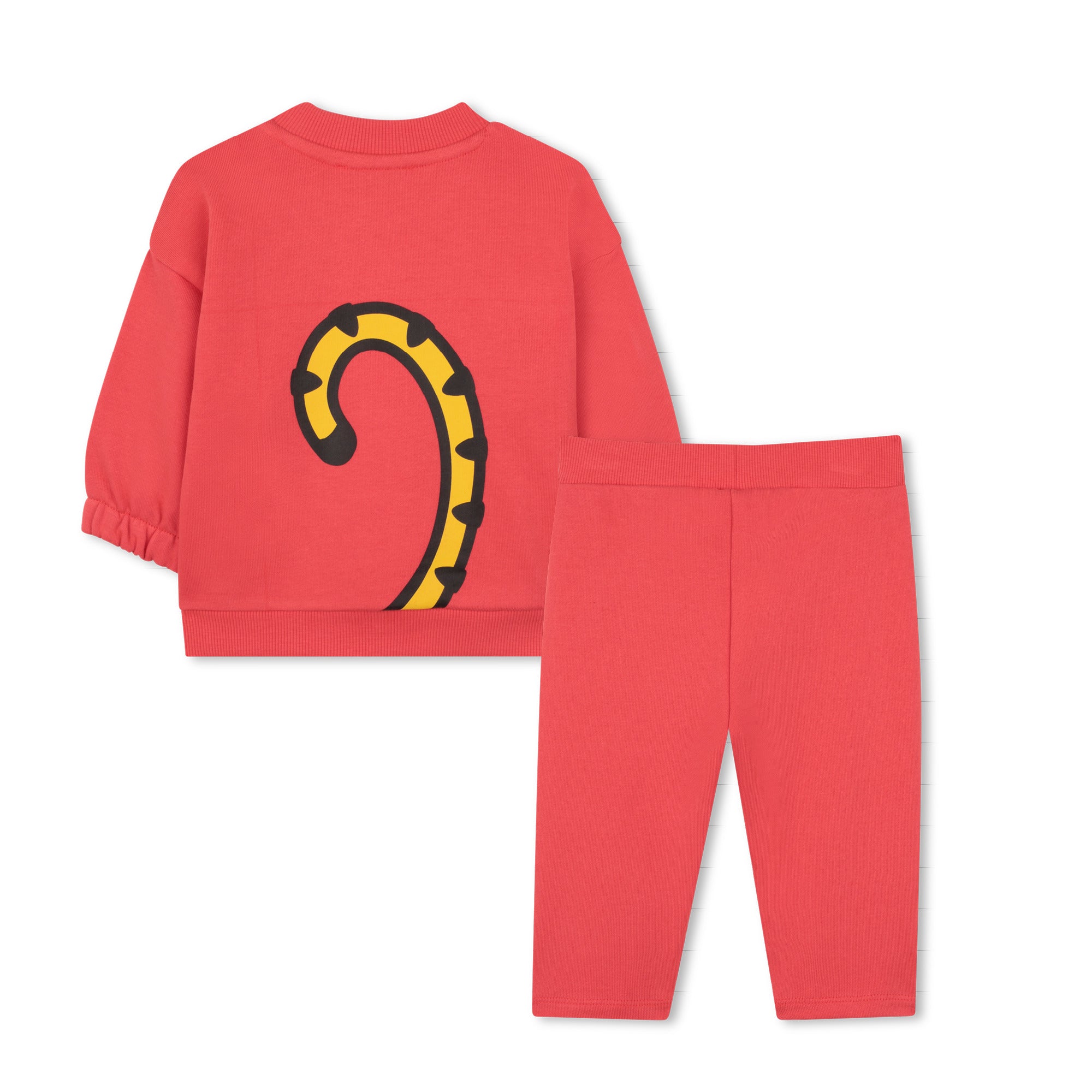 Sweatshirt & Trousers Set in Red Kenzo