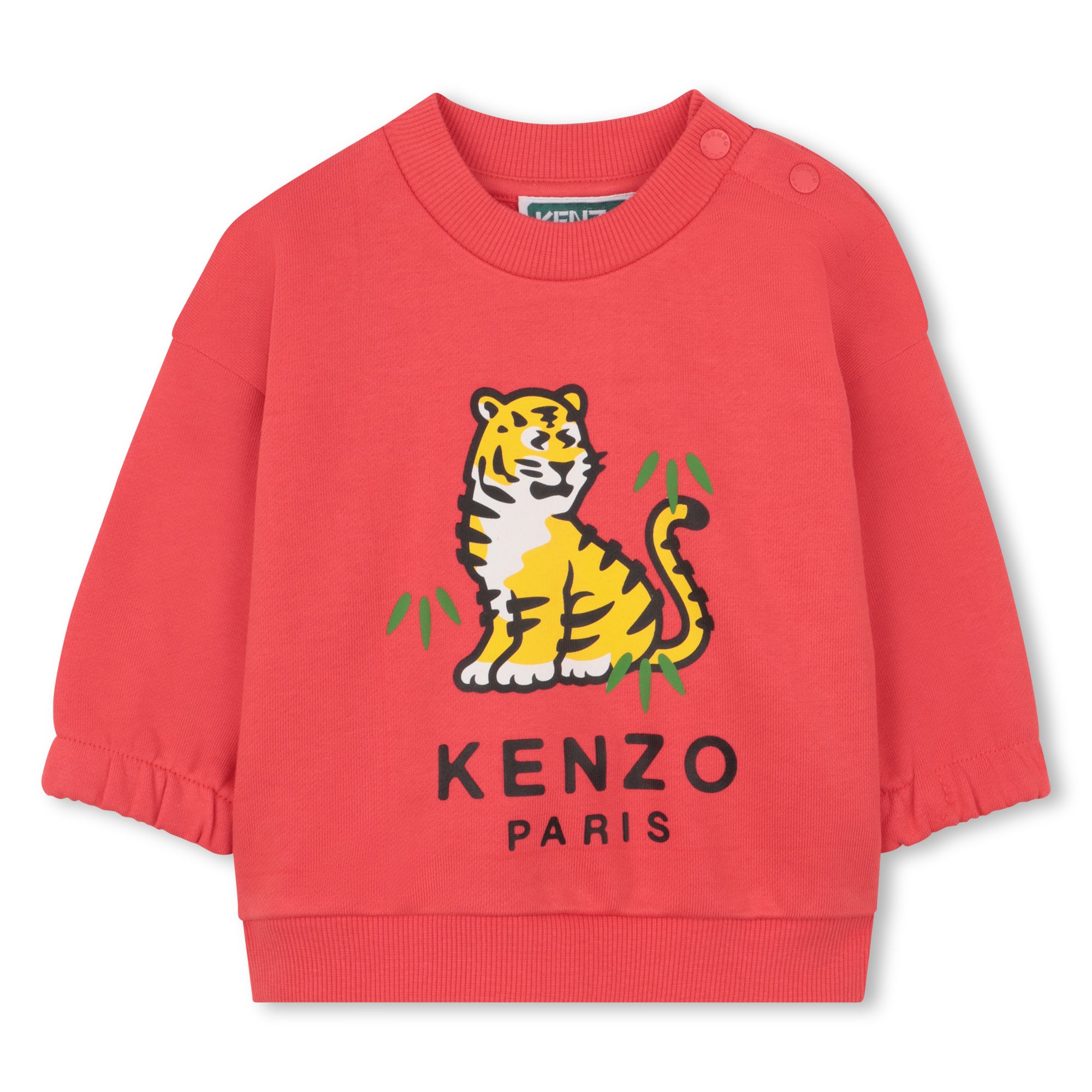 Sweatshirt & Trousers Set in Red Kenzo
