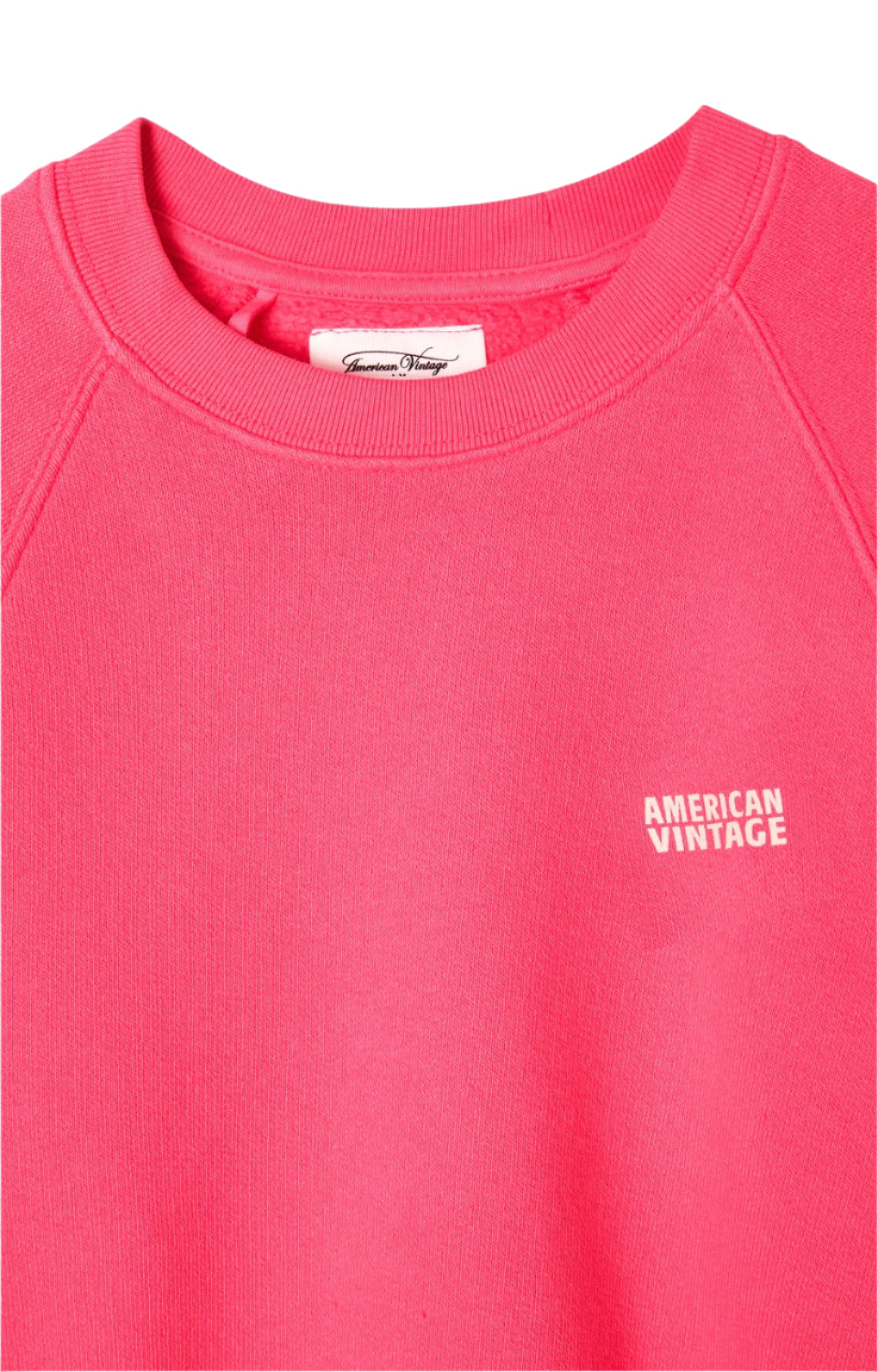 Stretch Cotton Crew Neck Sweater