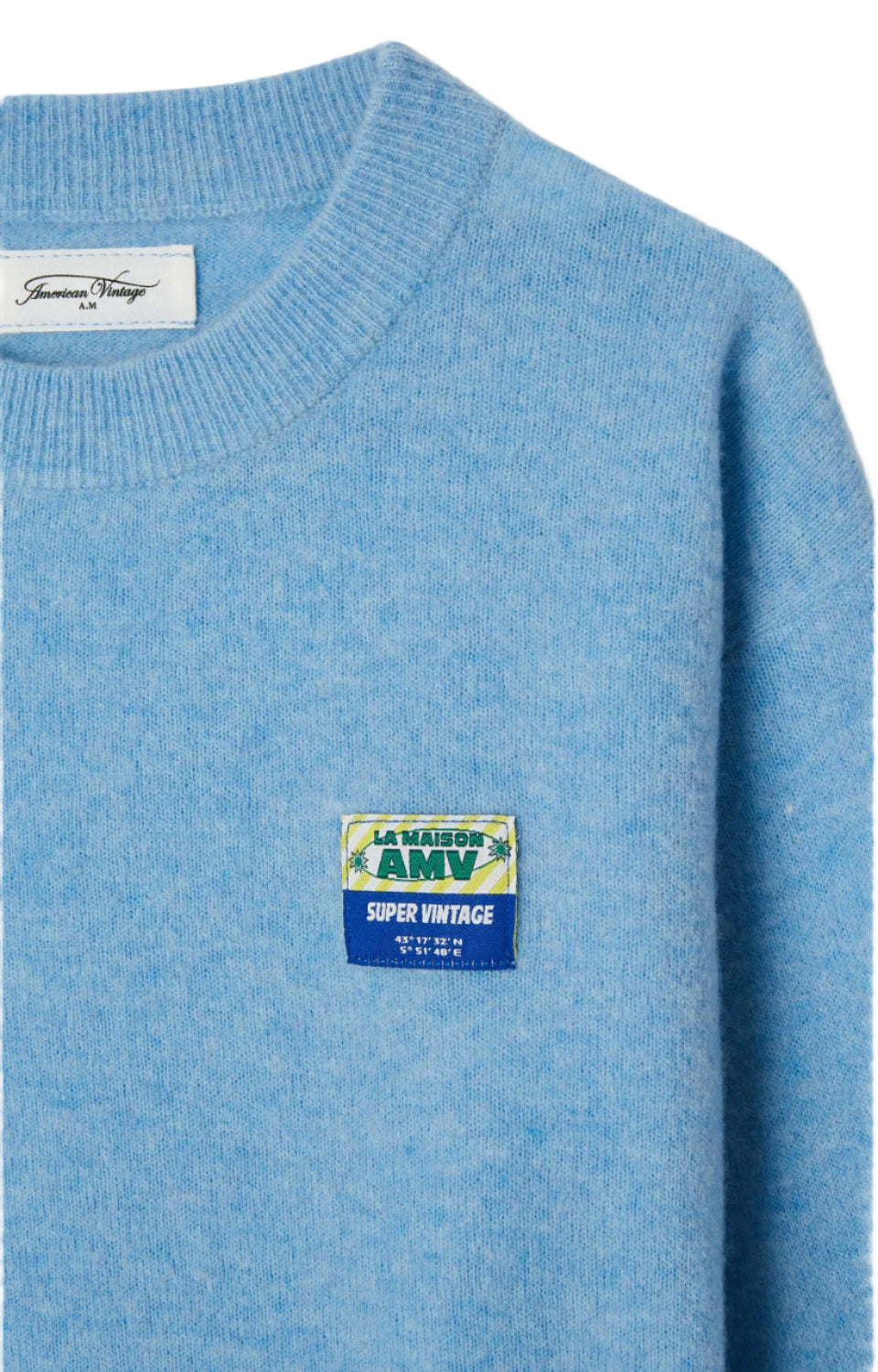 Wool-Cashmere Blend Pullover American Vintage