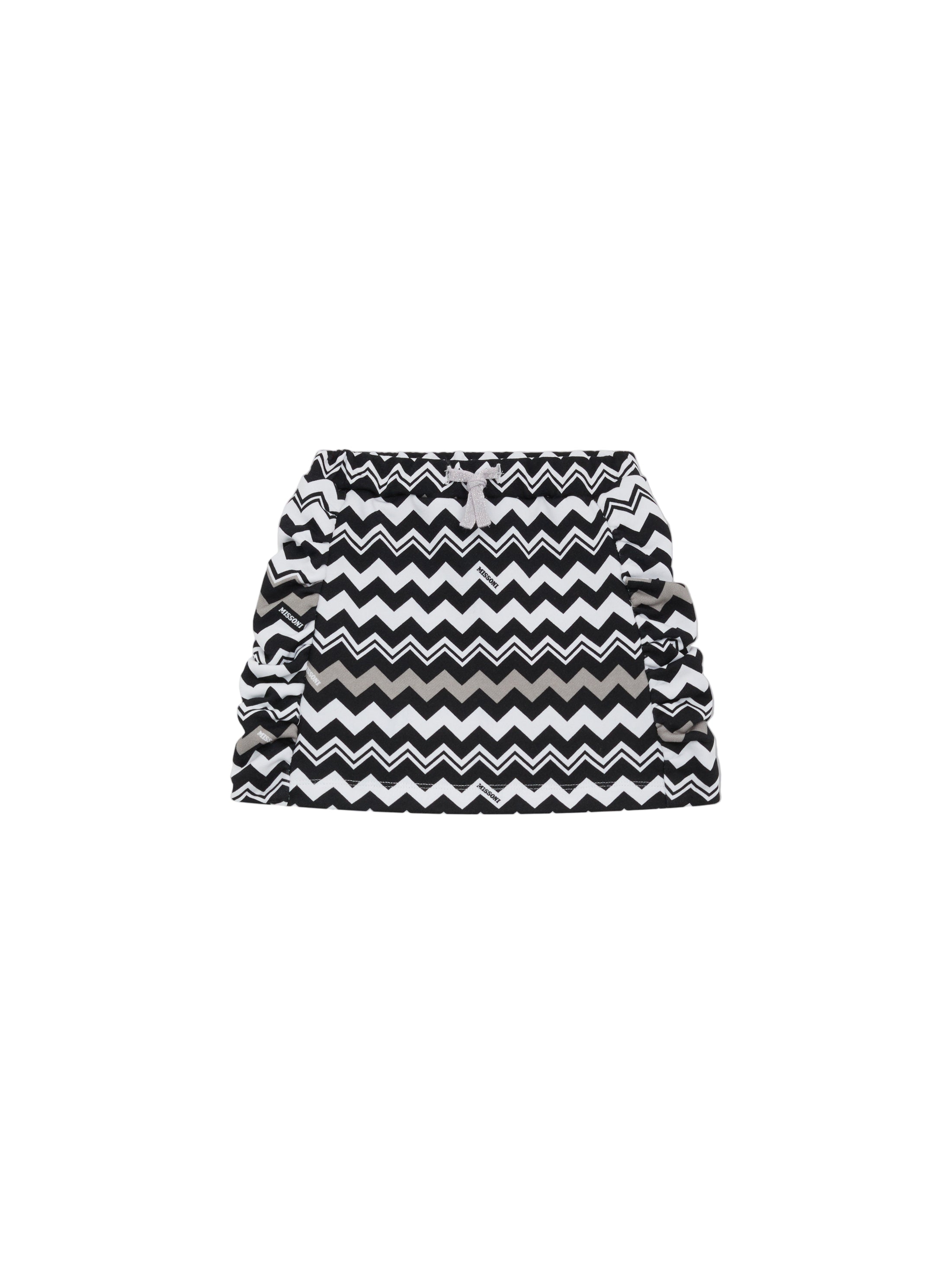 Zigzag Cotton Skirt