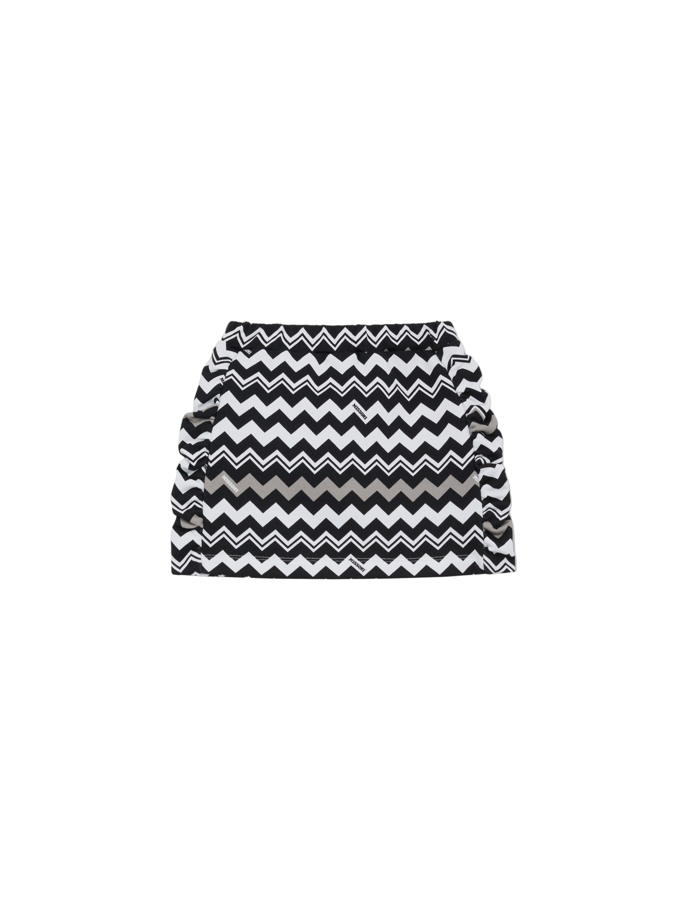Zigzag Cotton Skirt