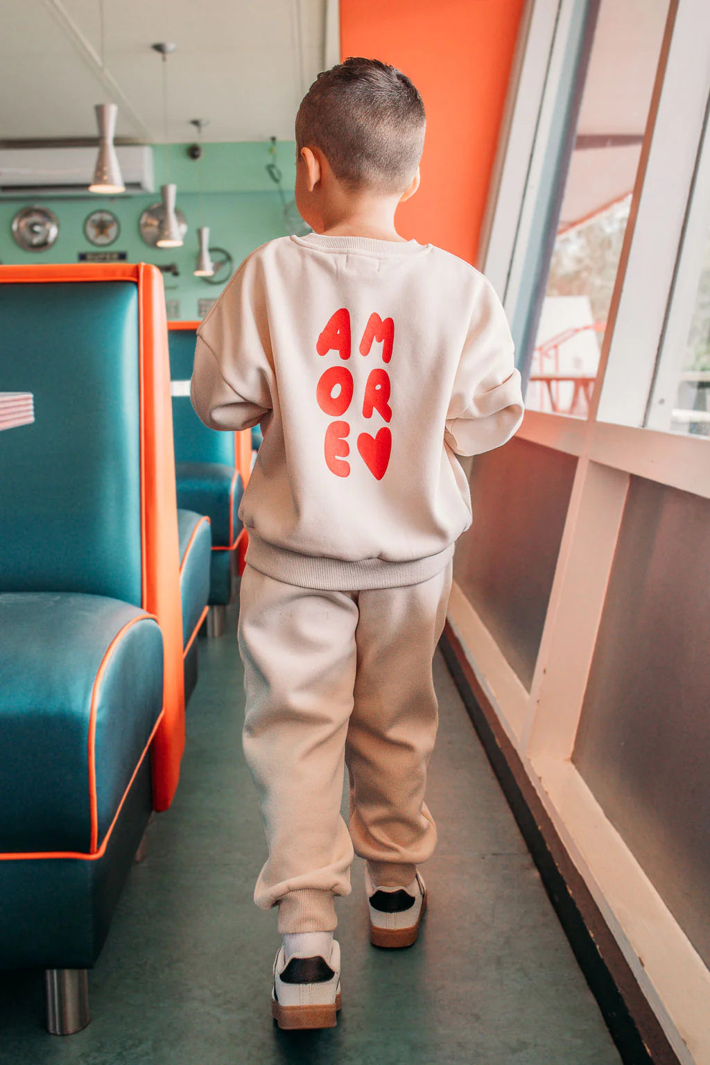 Amore Tracksuit Rosso Lessi The Label