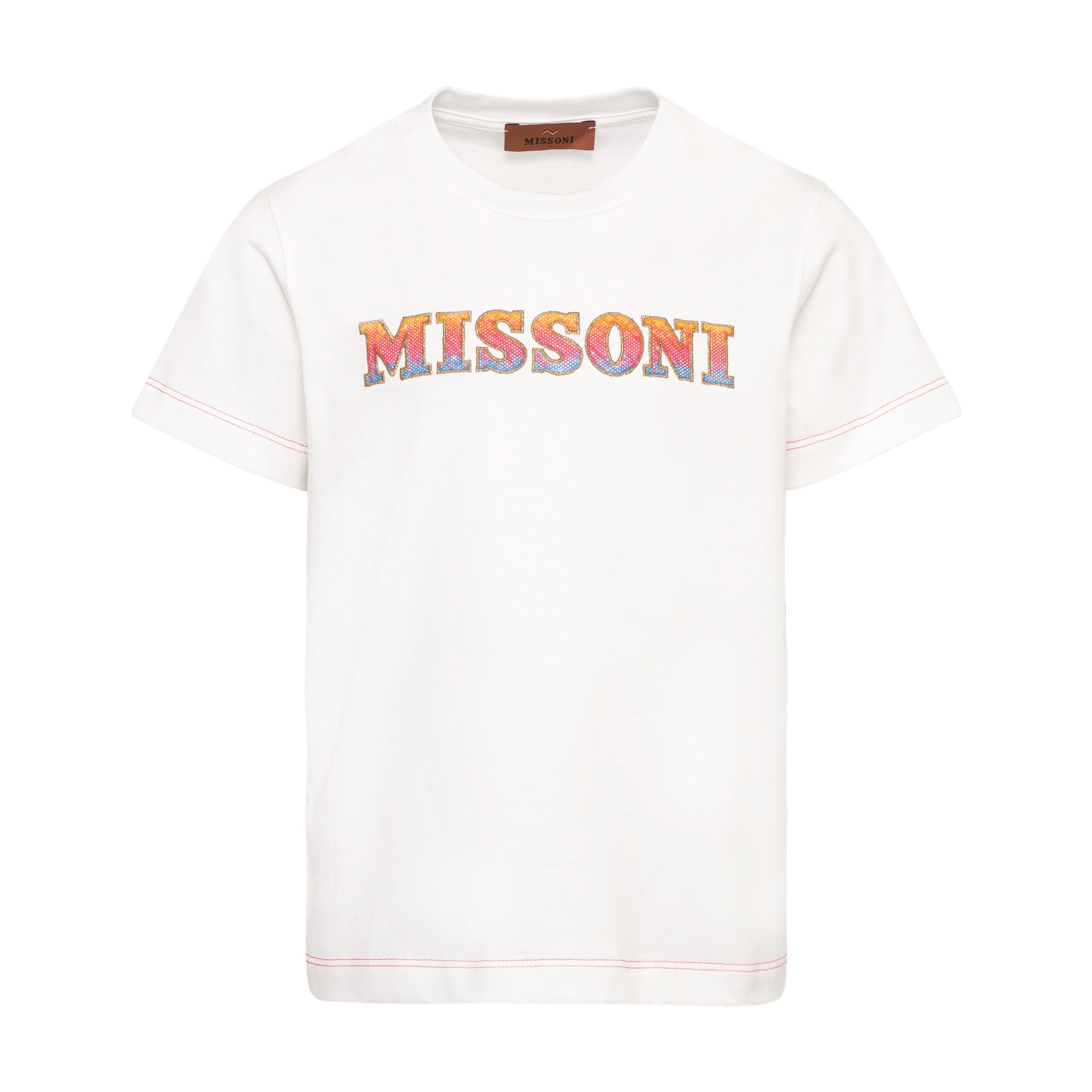 Cotton Tee With Sequence Missoni