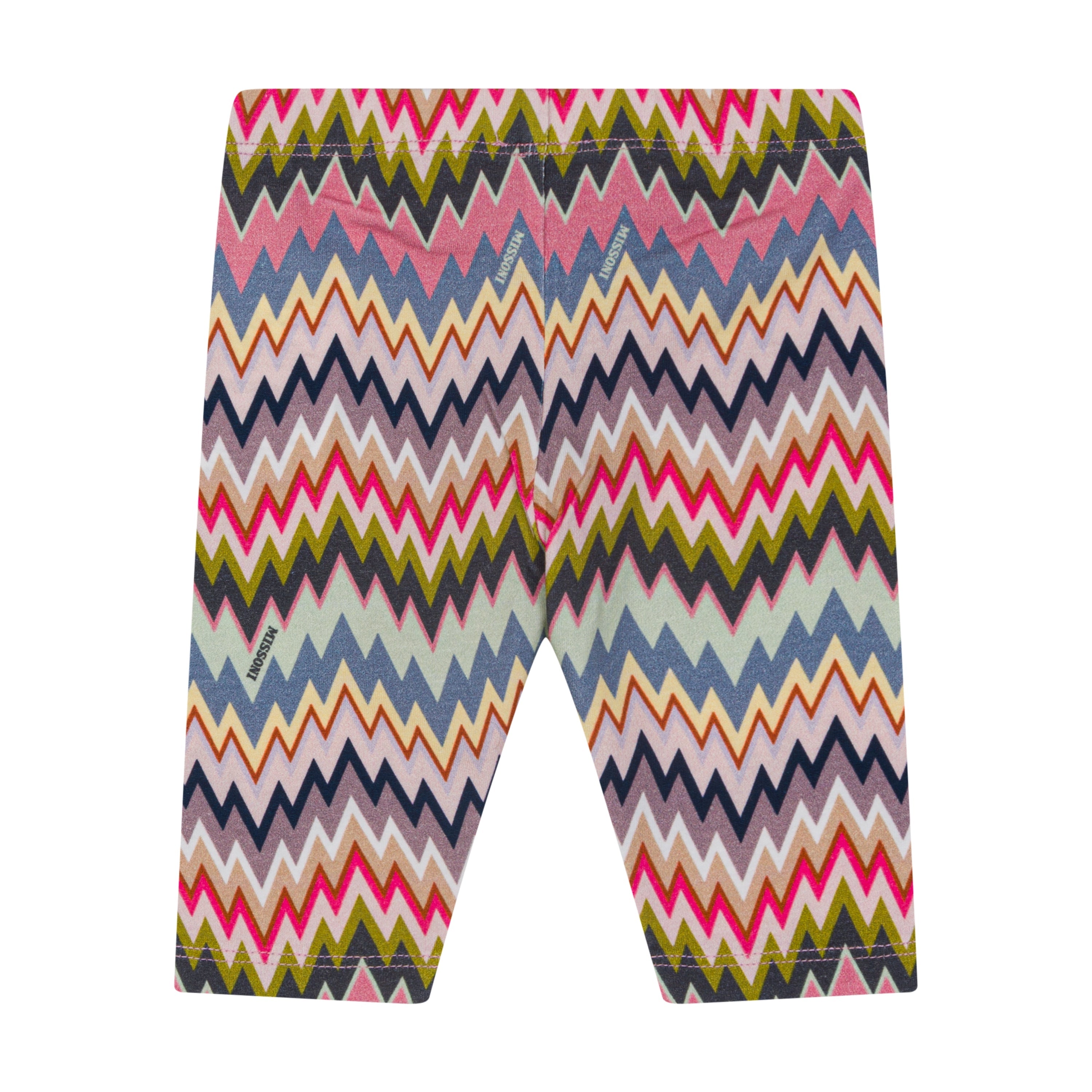 Baby Chevron-Print Cotton-Blend Stretch Leggings Missoni