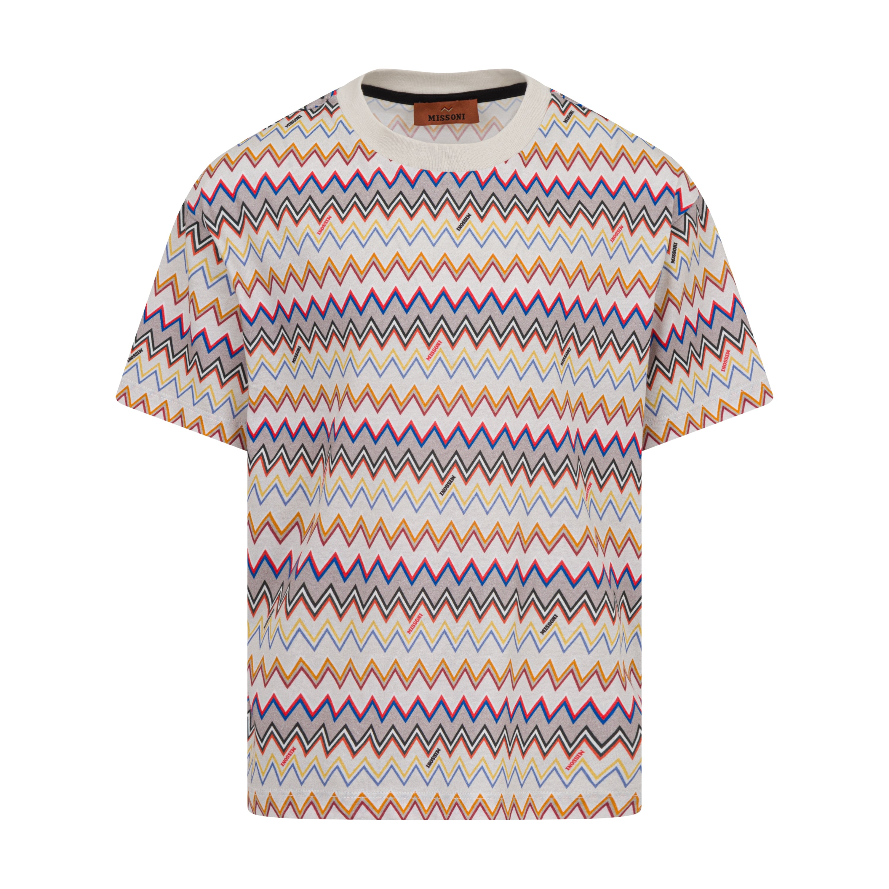 Missoni All-Over Zigzag Knitted T-Shirt