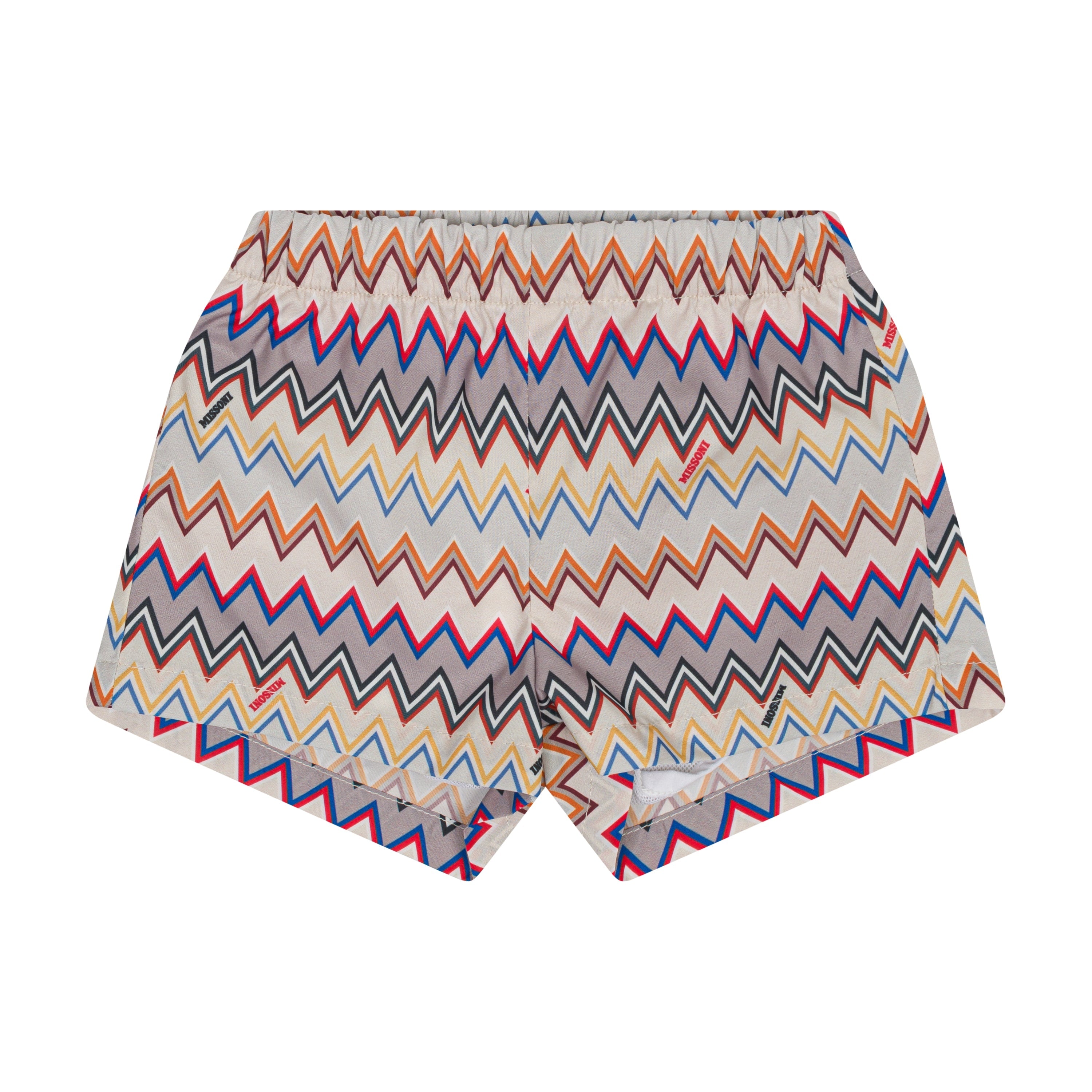 Zigzag-Print Woven Swim Shorts Missoni