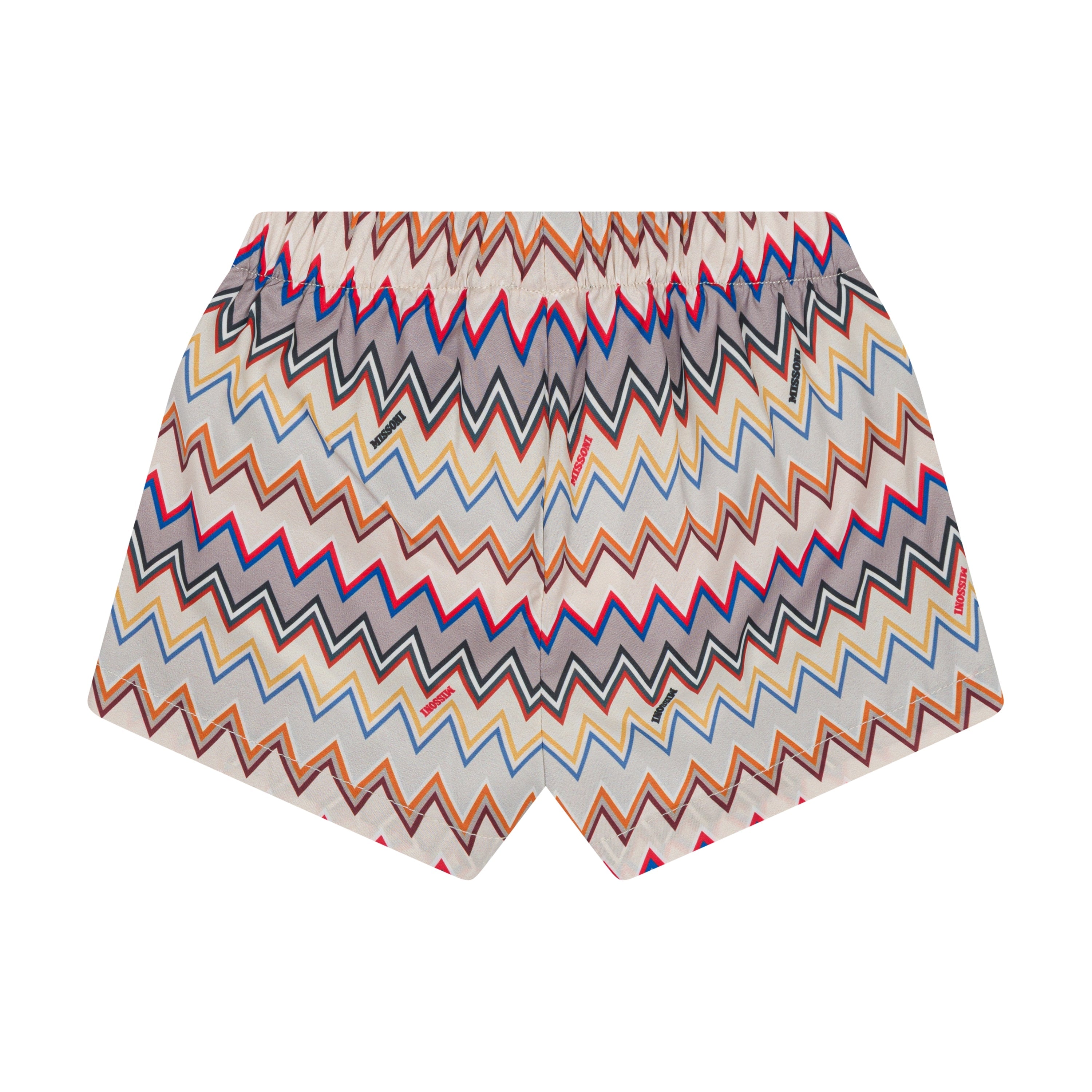 Zigzag-Print Woven Swim Shorts Missoni