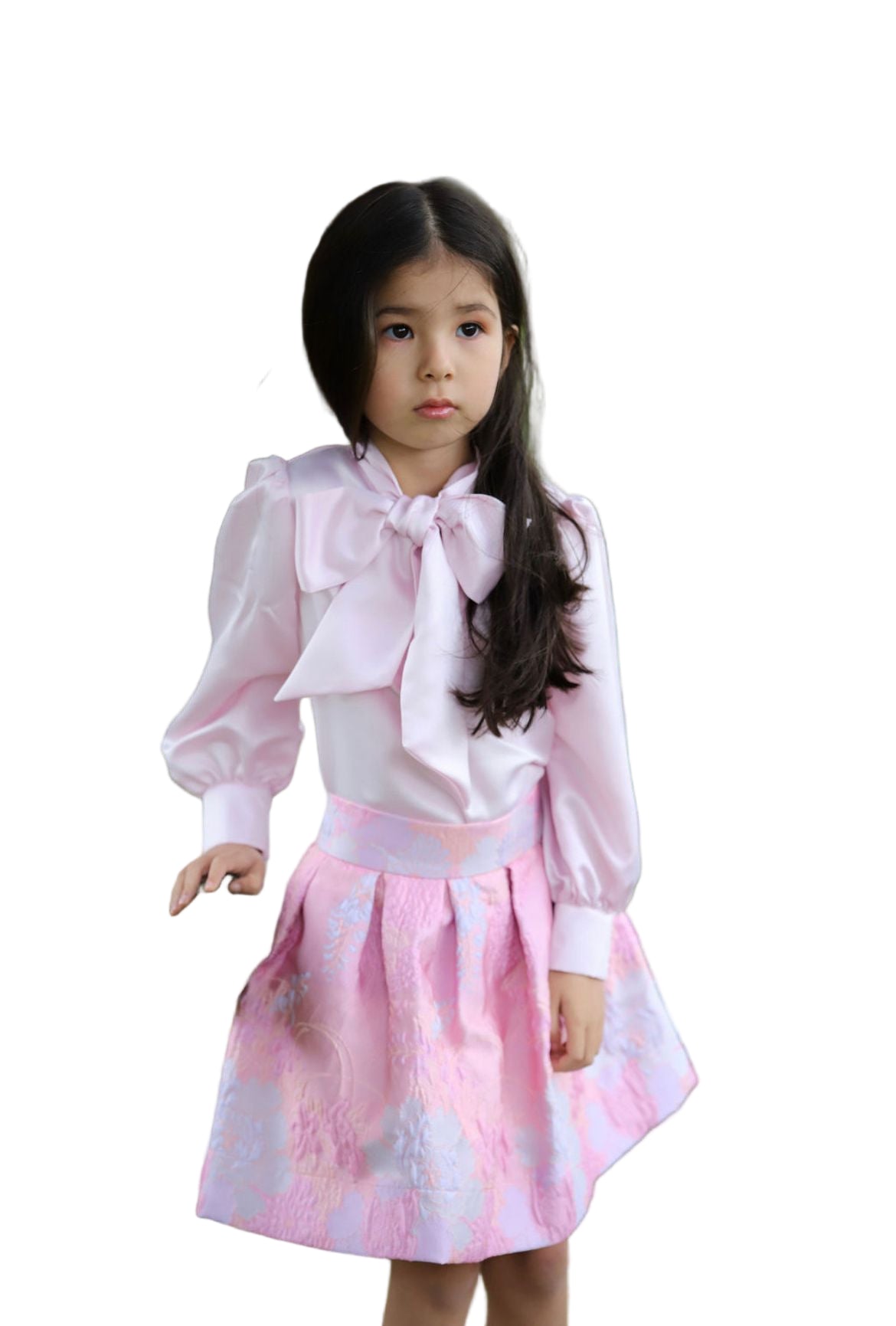 Gia Pleated Skirt Child by petalsINK