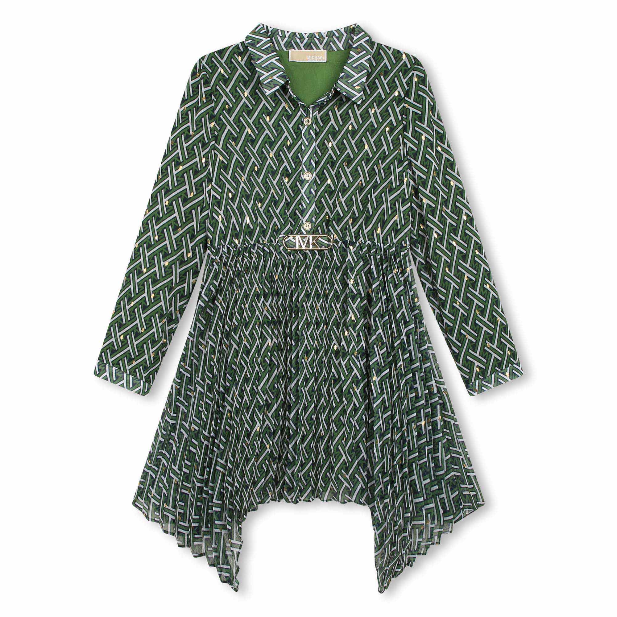 Leopard Print Shirt Dress